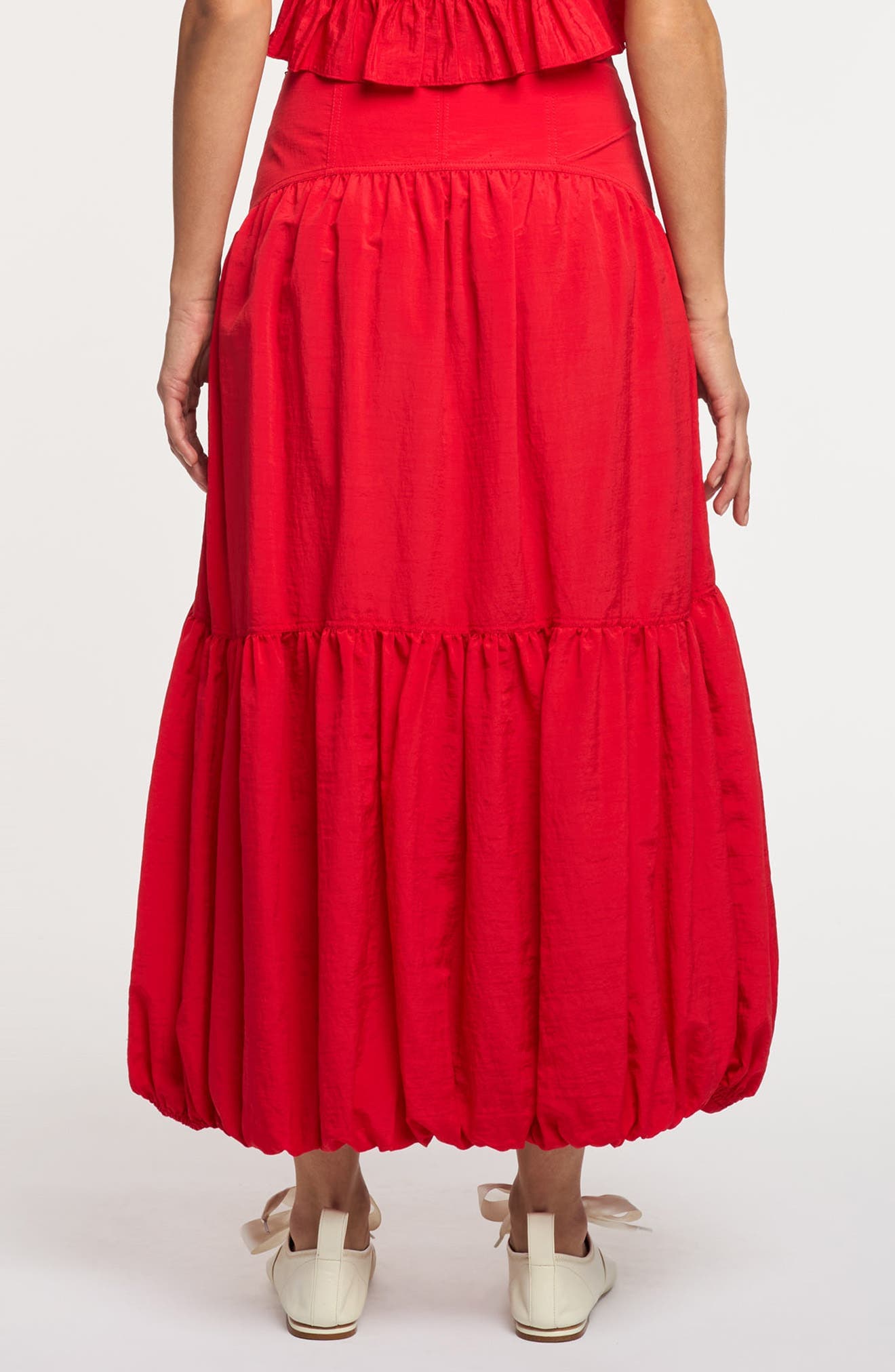 Blythe Tiered Maxi Skirt - image 2