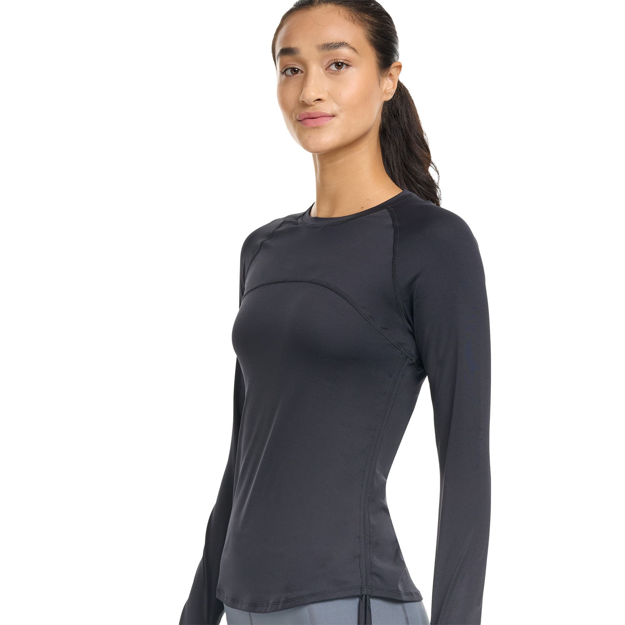 Women's Drawstring Crew Shirt - image 1