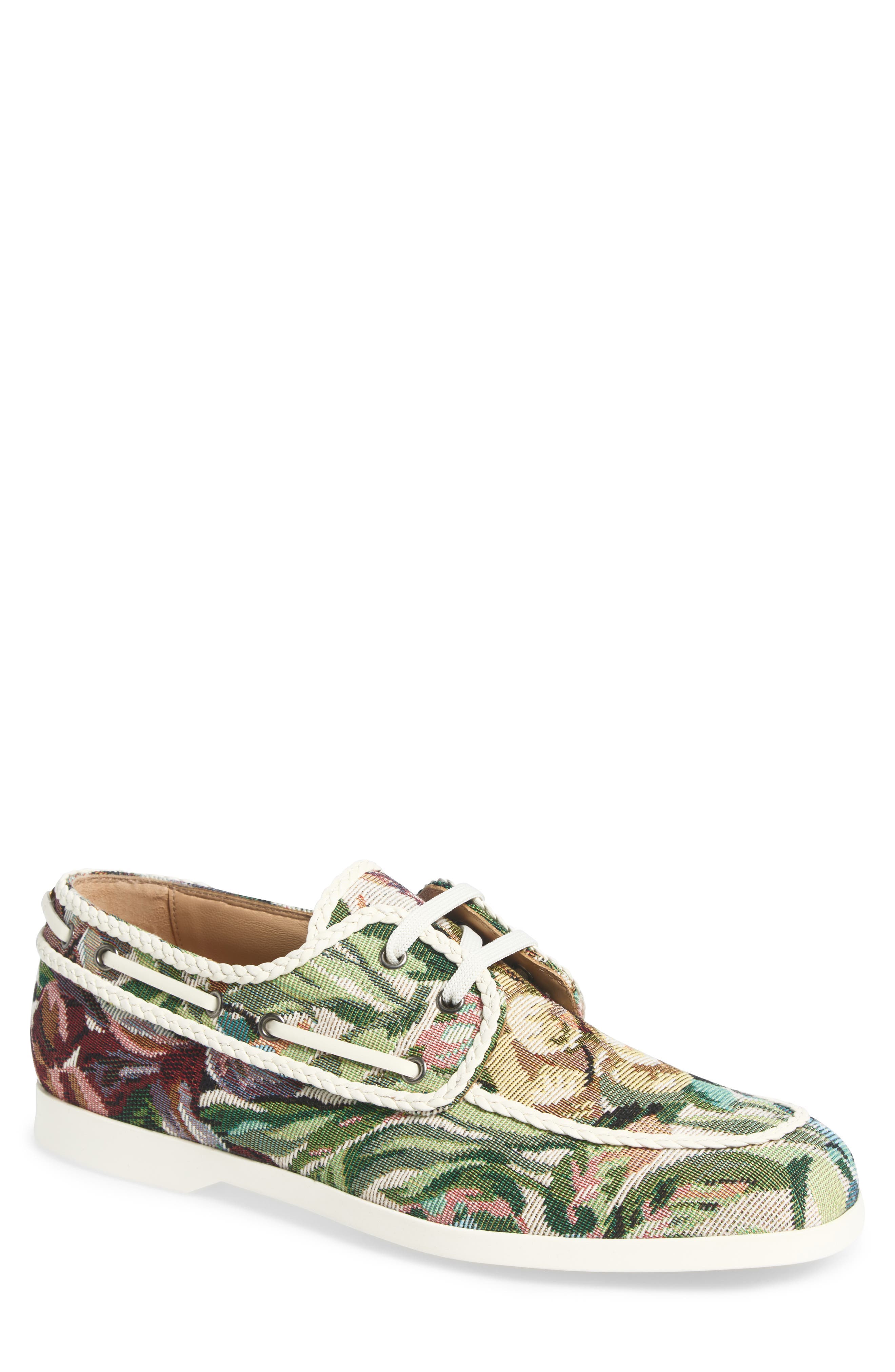 Palm Avenue Jacquard Boat Shoe - image 1