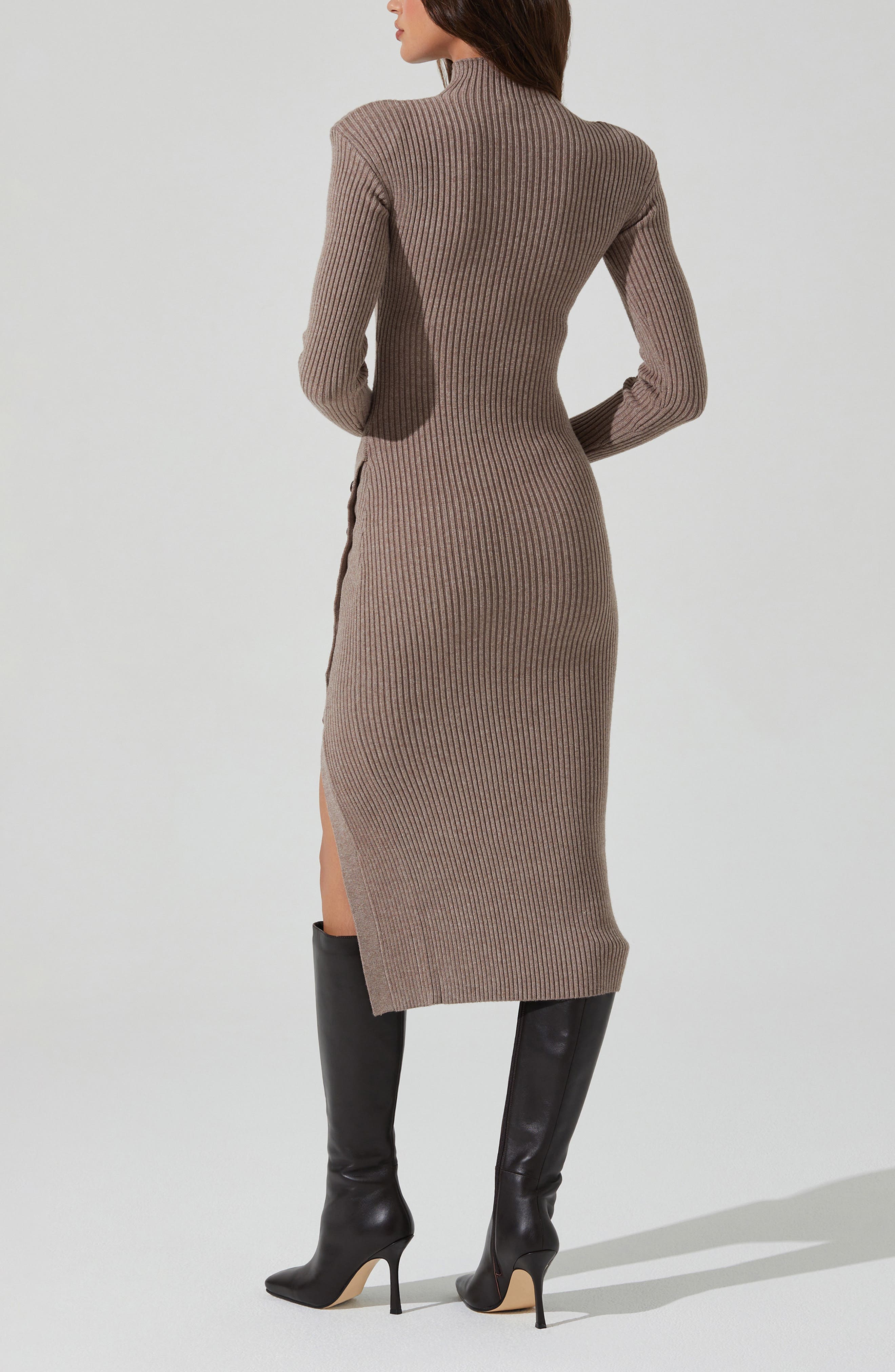 Soryn Long Sleeve Sweater Dress - image 2
