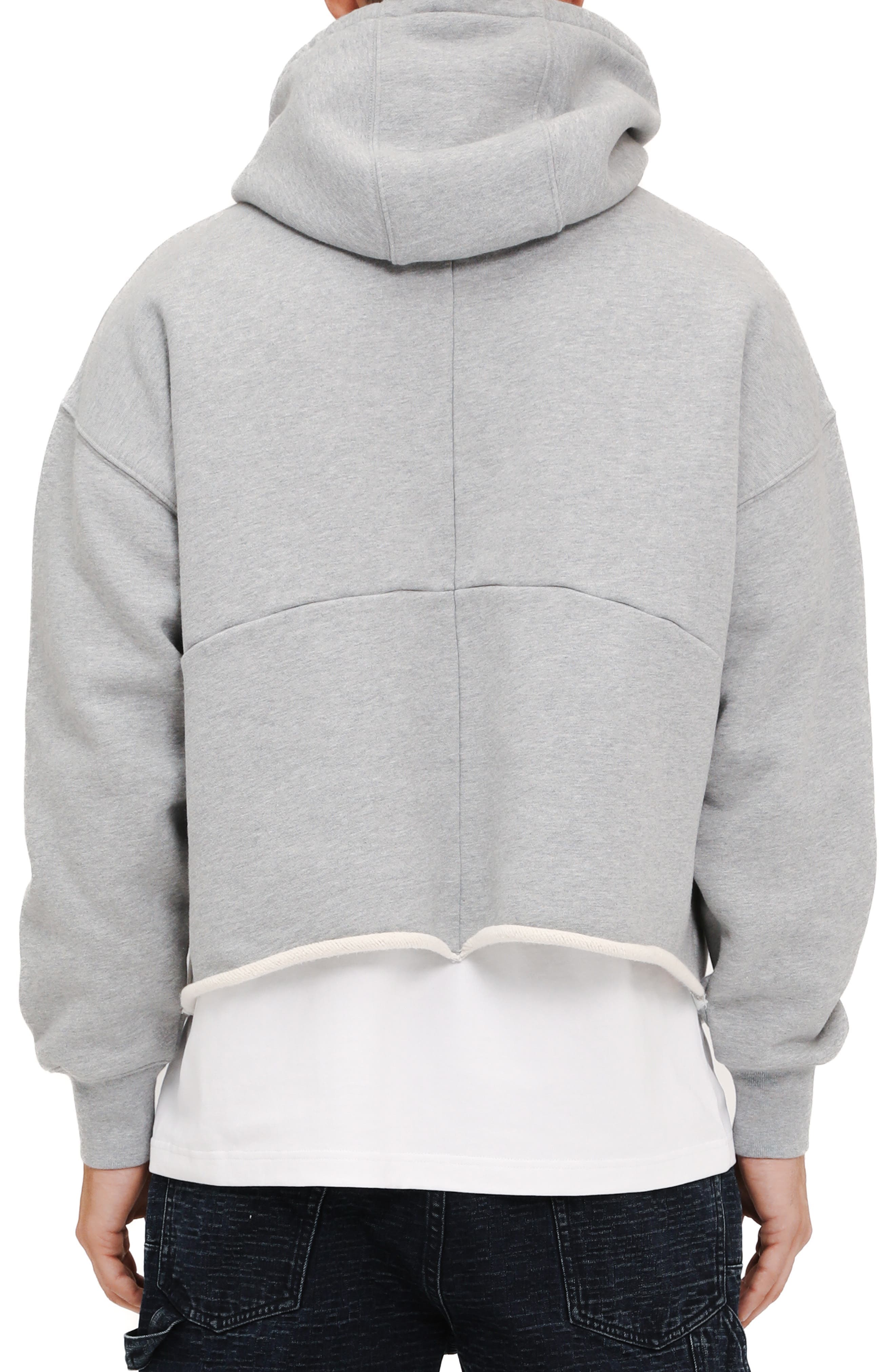 Distressed French Terry Hoodie - image 2