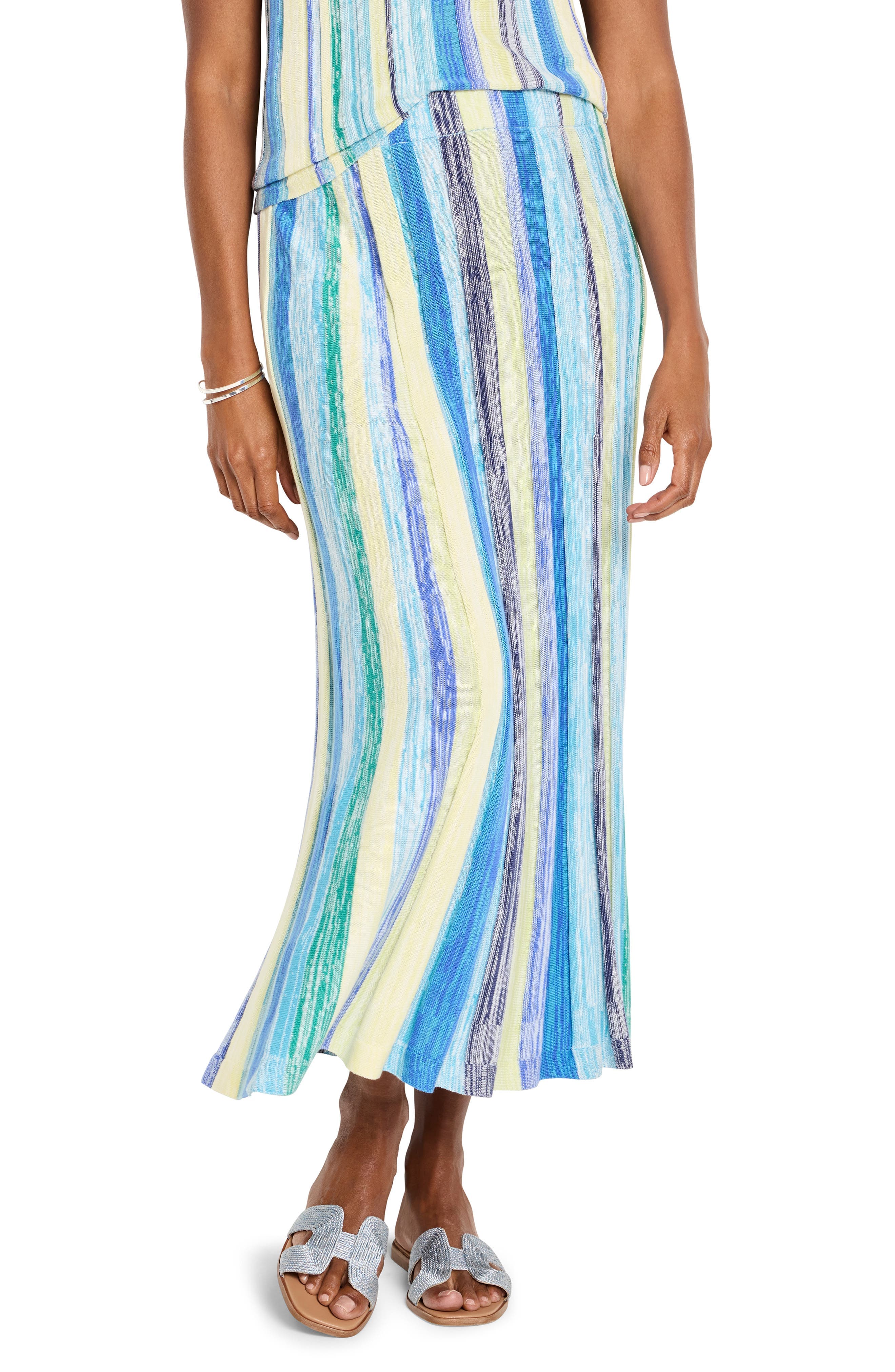 Coast Crush Maxi Sweater Skirt - image 1