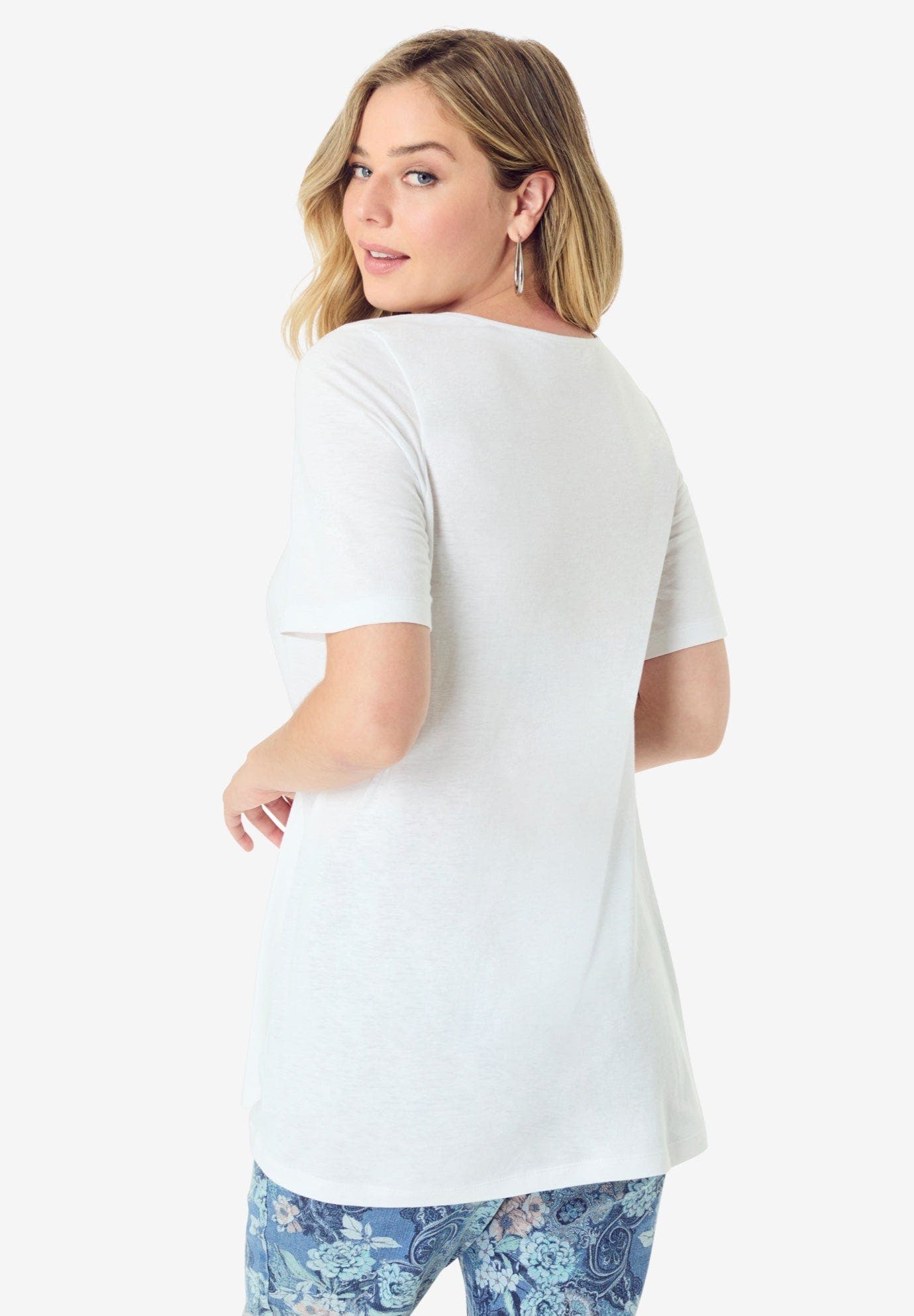 Eyelet Swing Tee - image 2