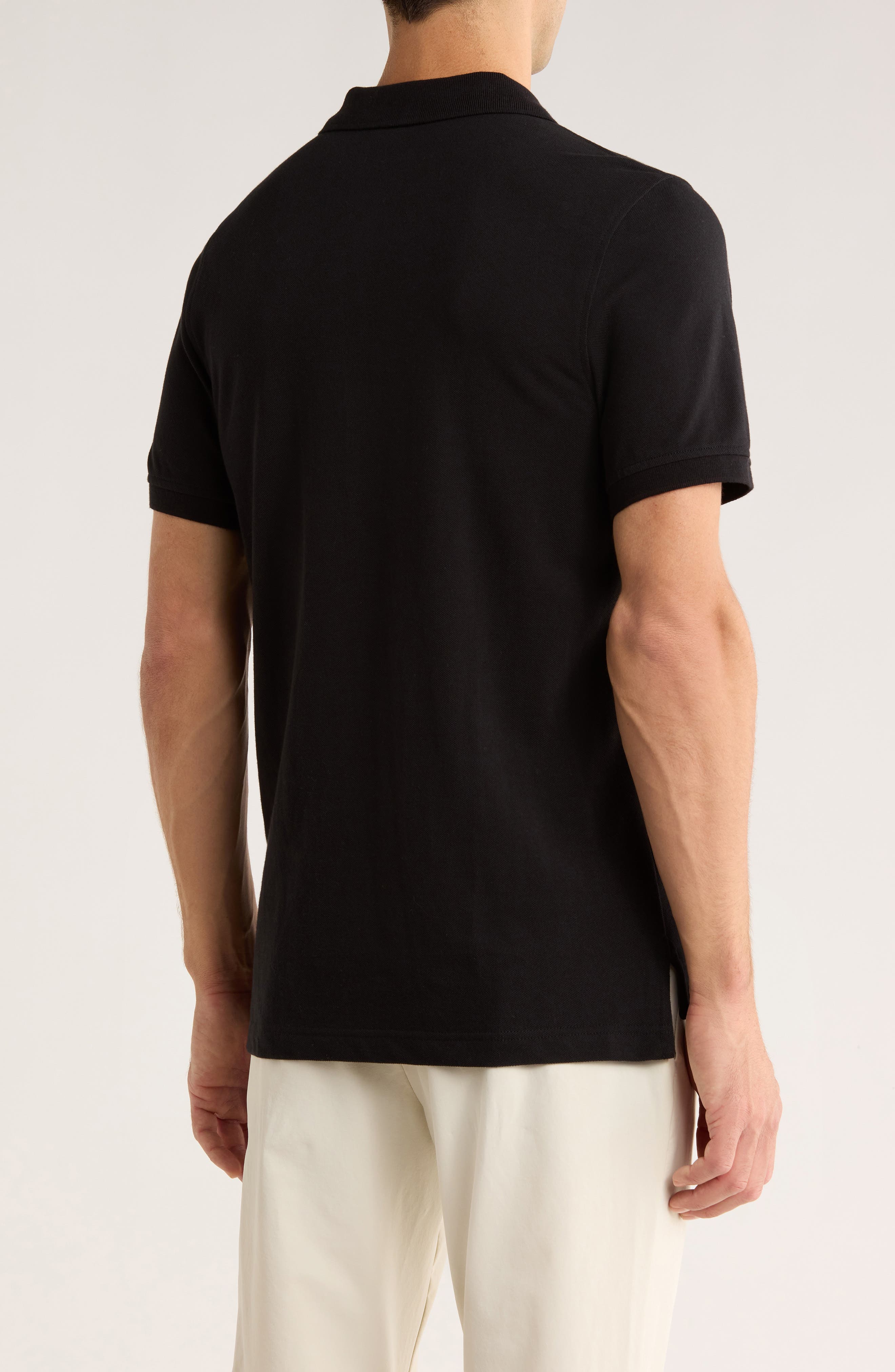 Solid Pique Slim Fit Polo - image 2