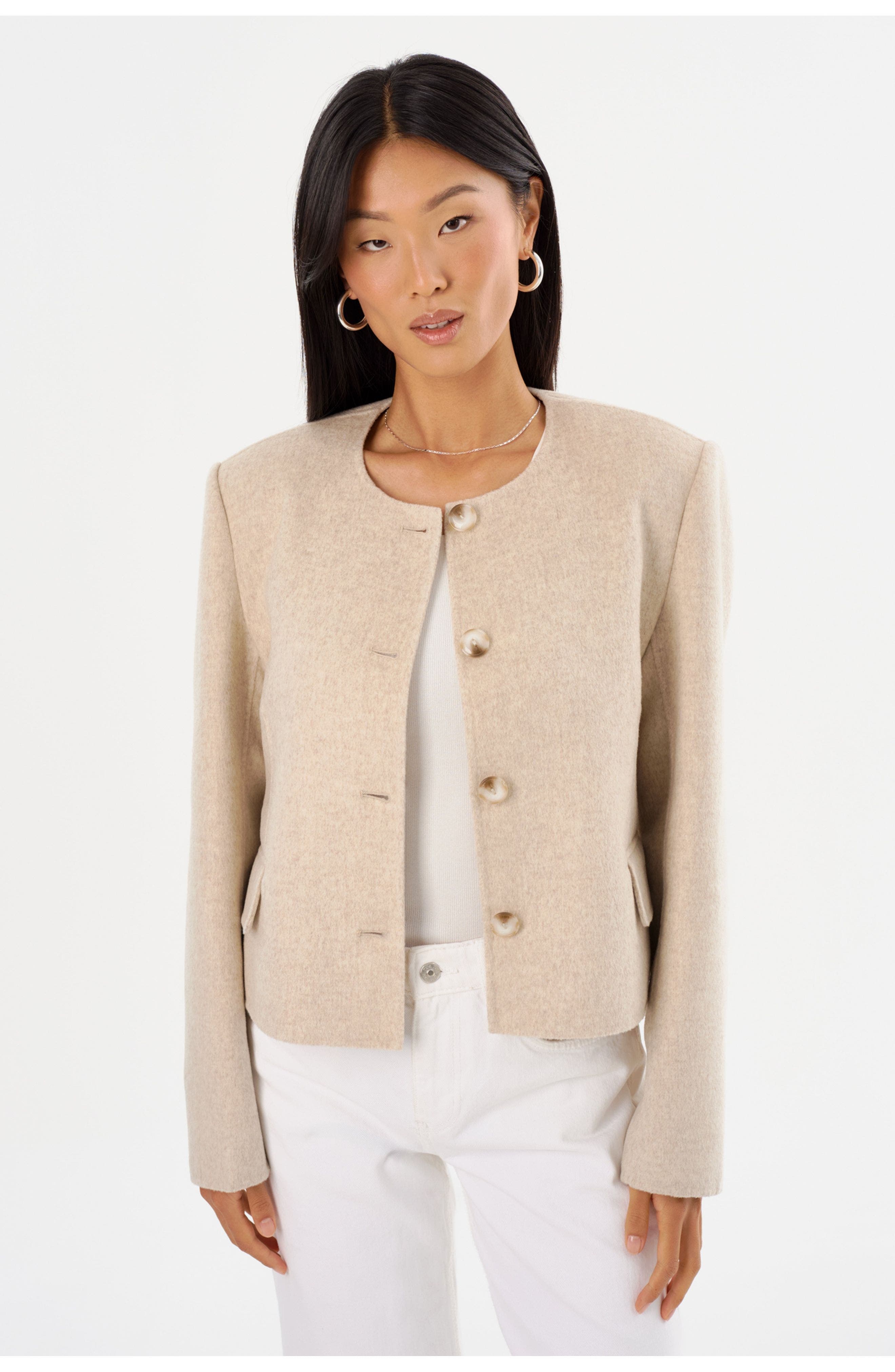 ALESSIA | Double Face Wool Jacket - image 2