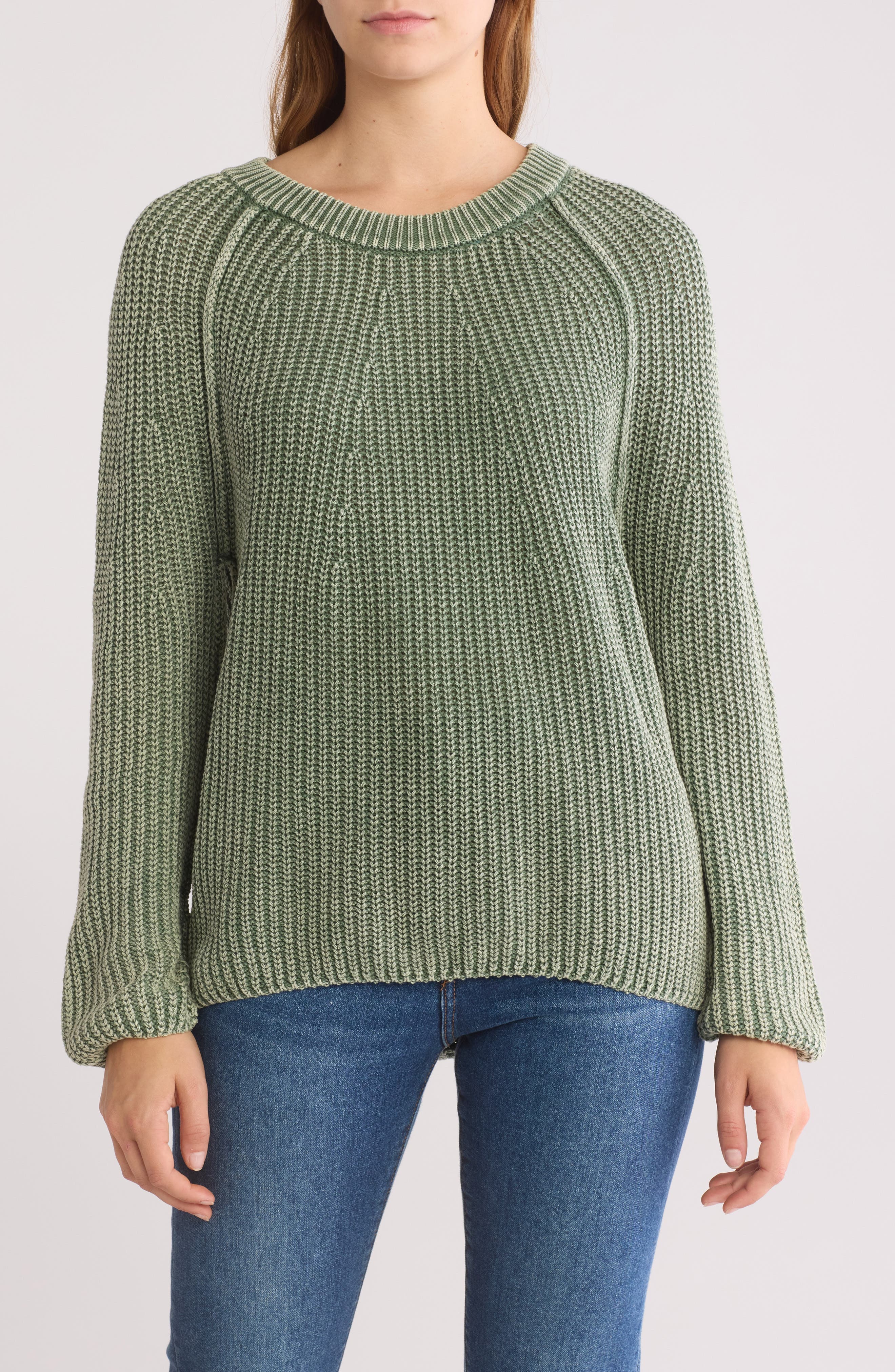 Cotton Pullover Sweater - image 1