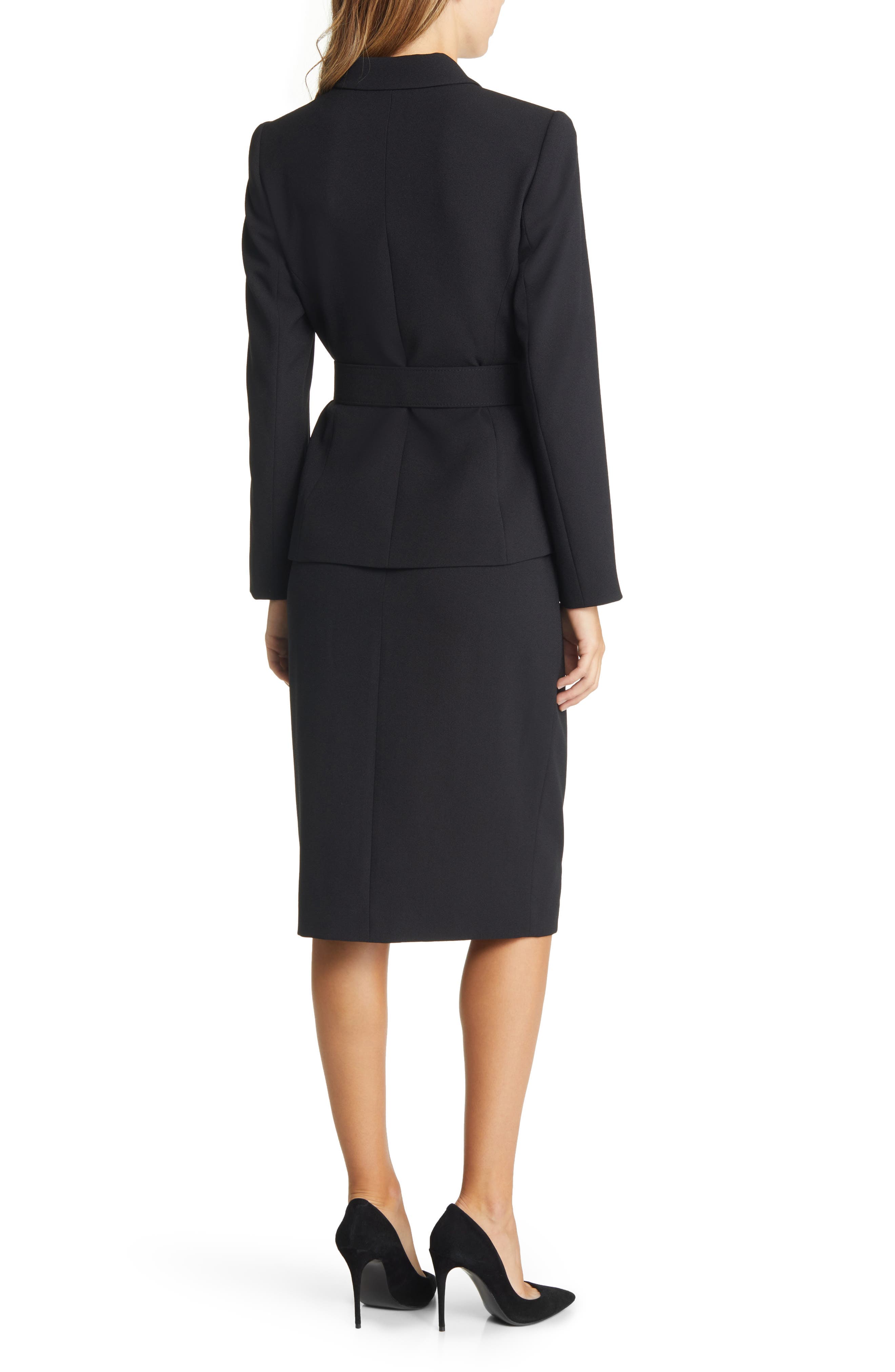 Nested Belted Jacket and Skirt - image 2
