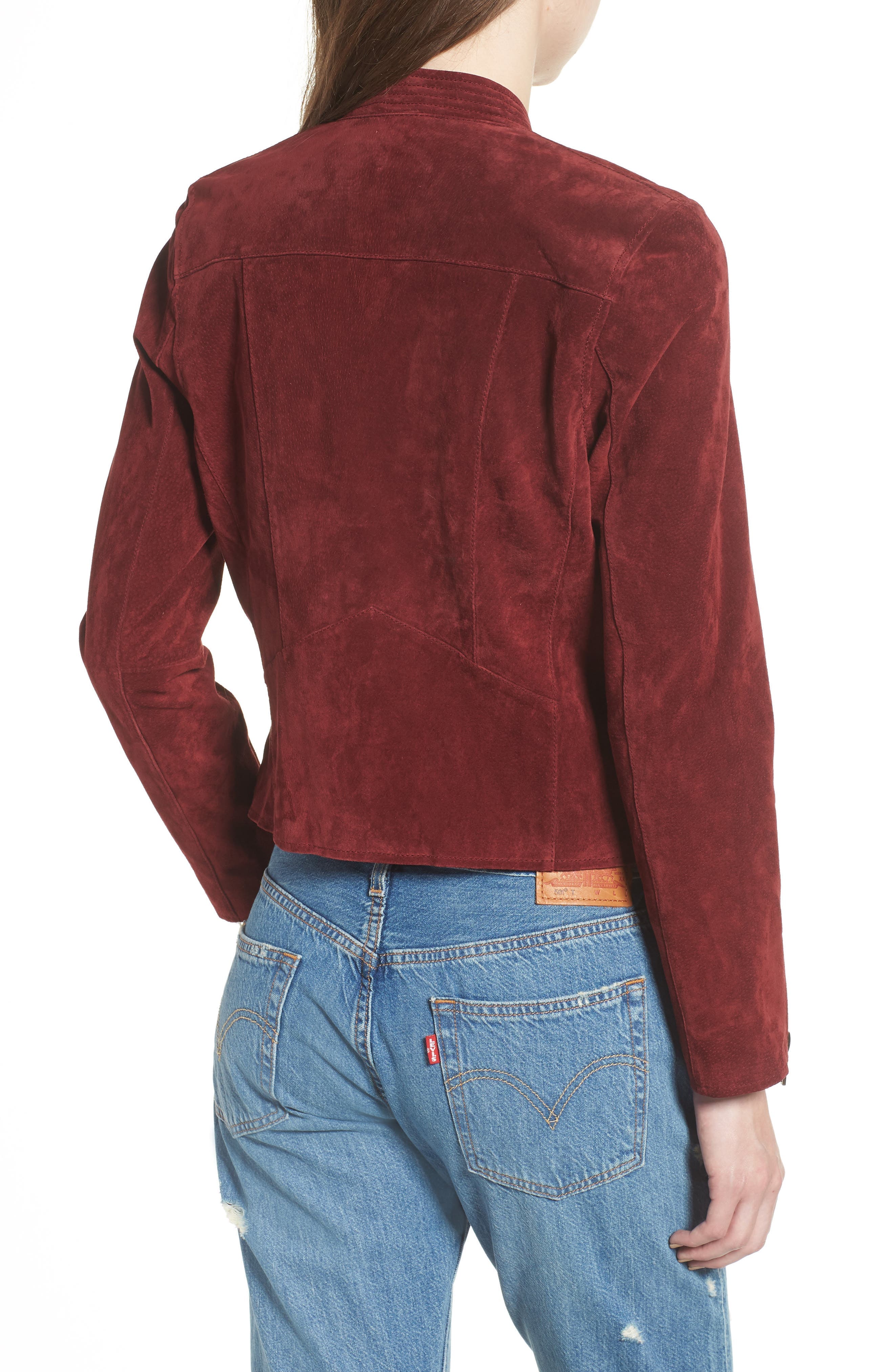 No Limit Suede Moto Jacket - image 2
