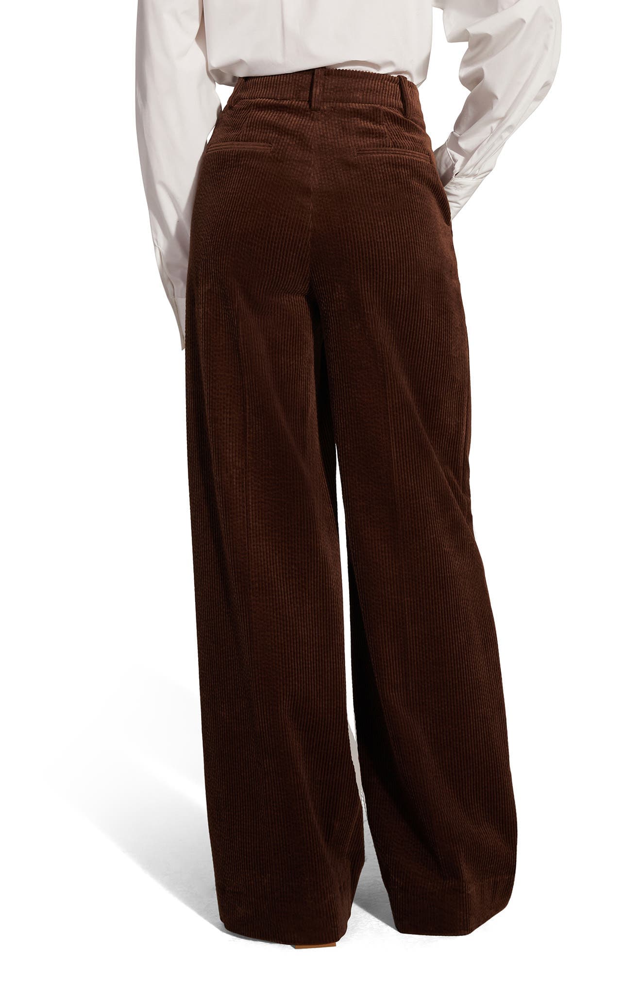 The Lana High Waist Wide Leg Corduroy Pants - image 2