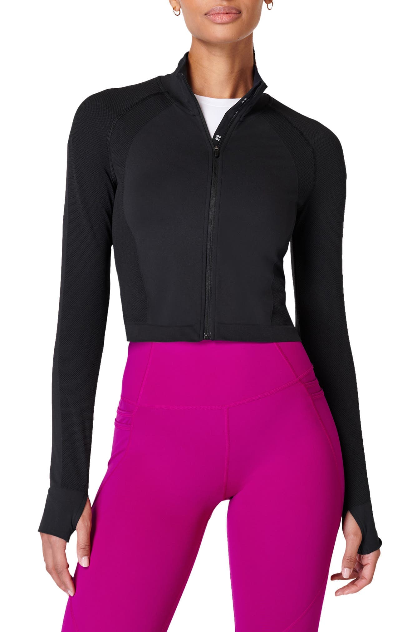 Athlete Seamless Front Zip Jacket - image 1