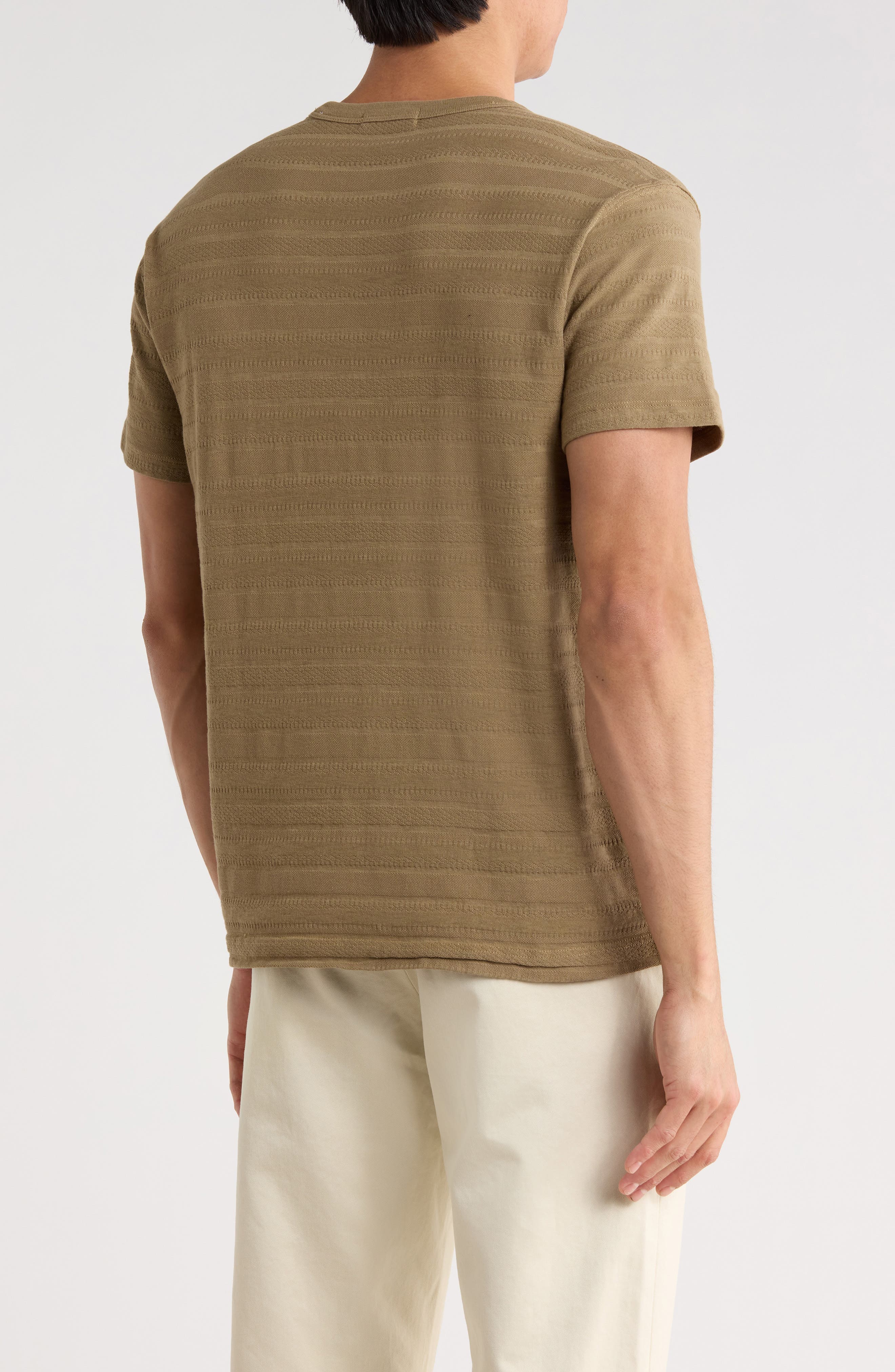 Vintage Jacquard Crew T-Shirt - image 2