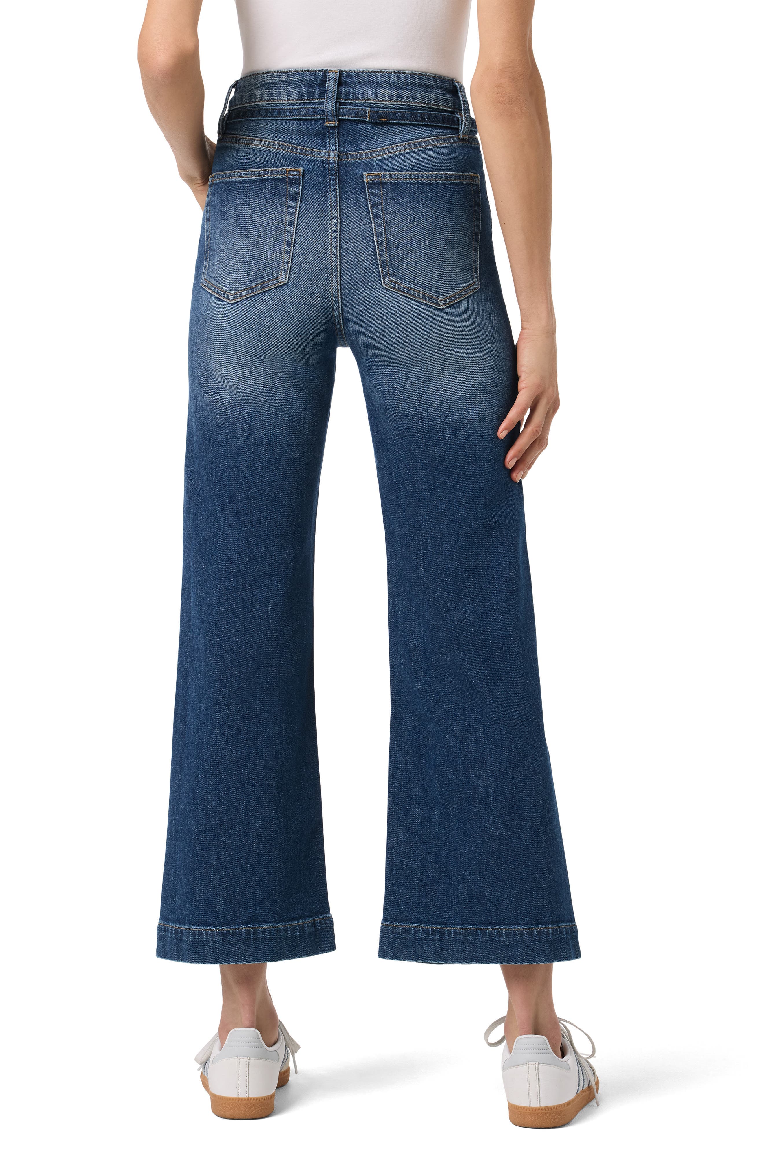 Wide Leg Jeans With Removable Belt - image 2