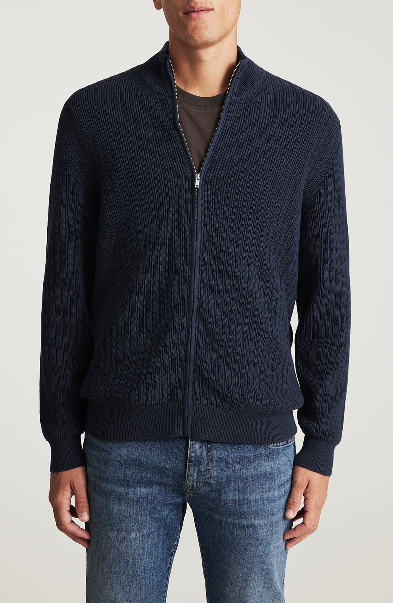 Zip Cardigan Sweater - image 1