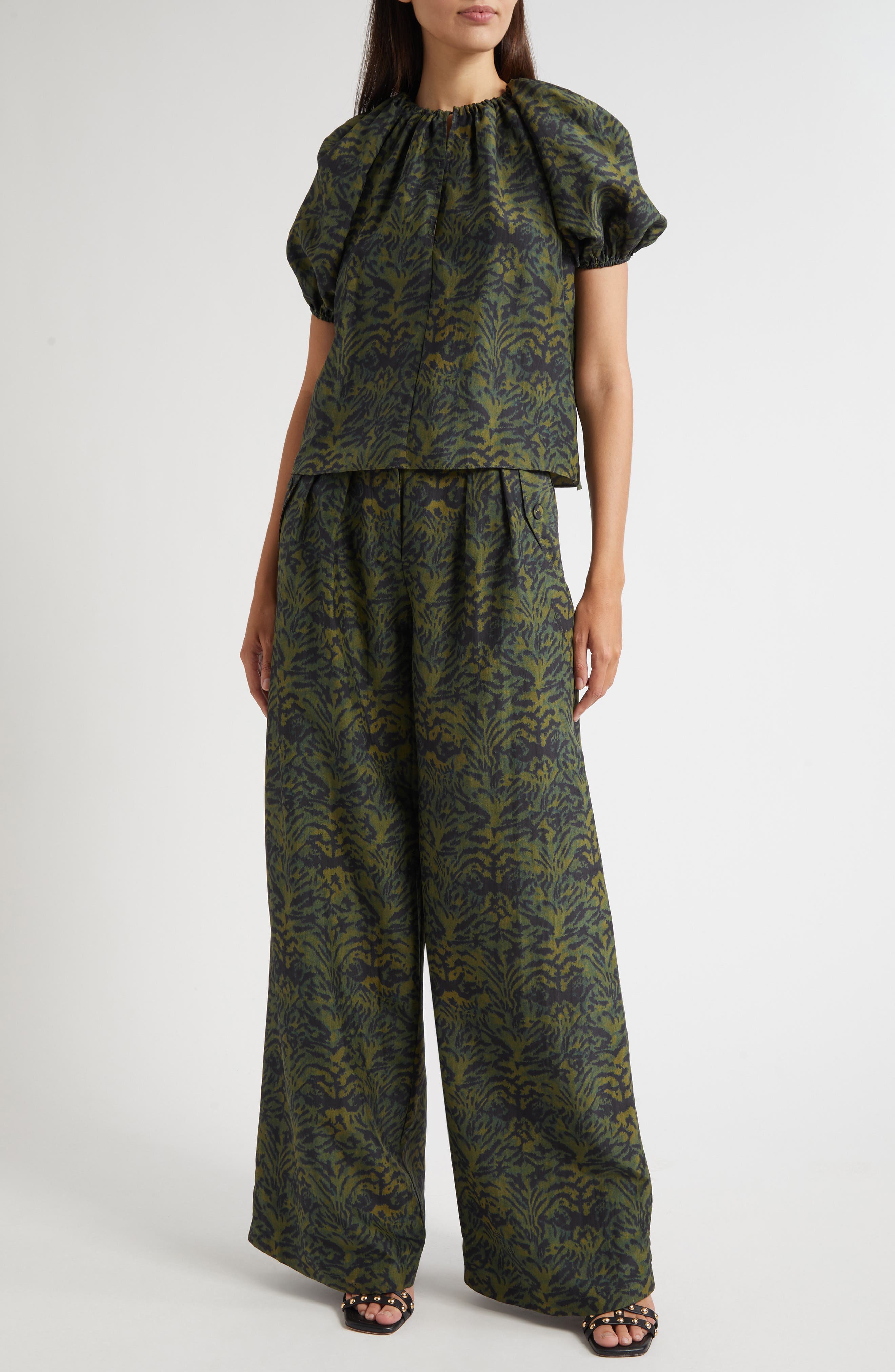 Talie Puff Sleeve Top - image 2