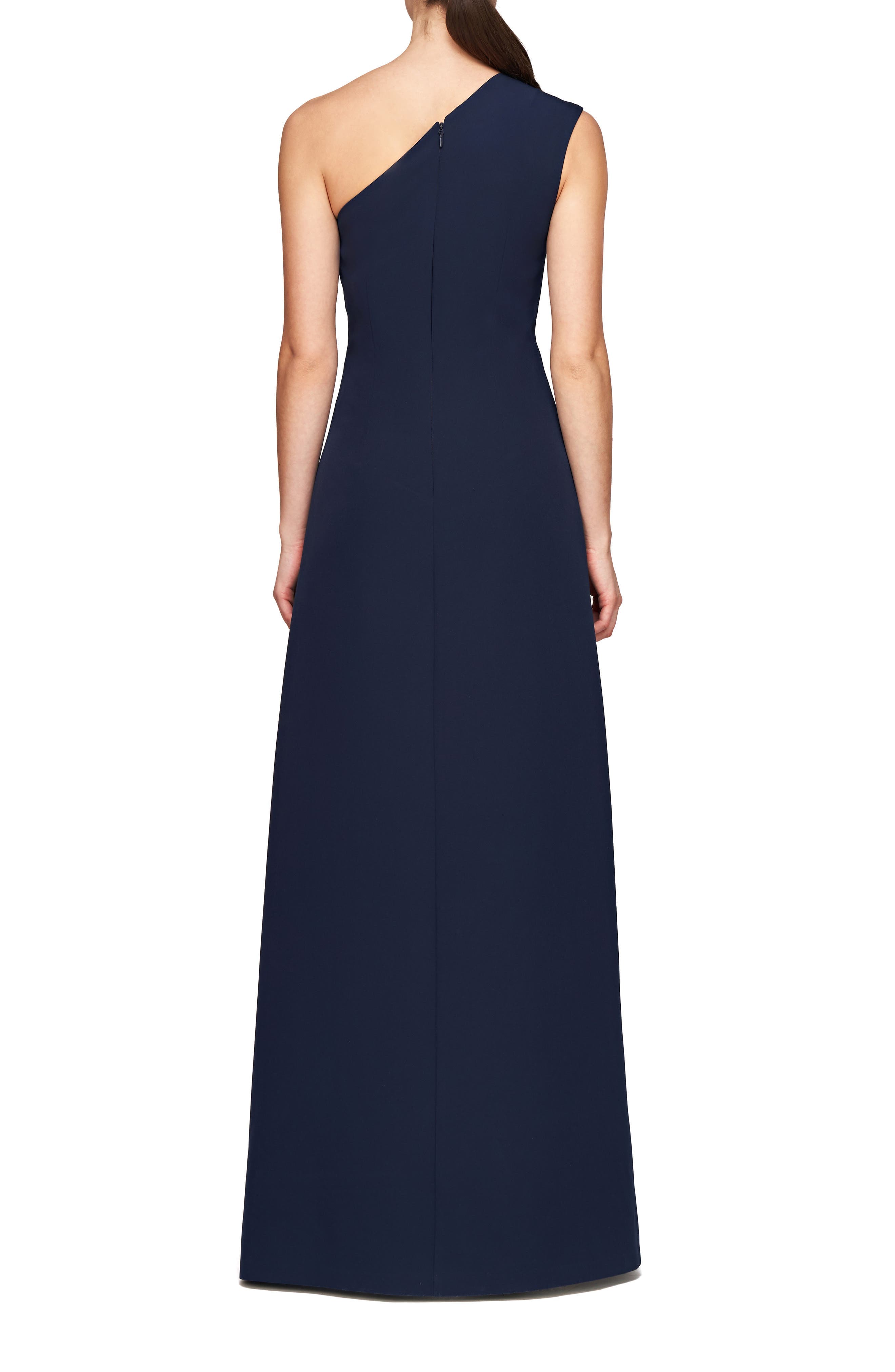Nadine Floral Embroidered One-Shoulder Jumpsuit - image 2