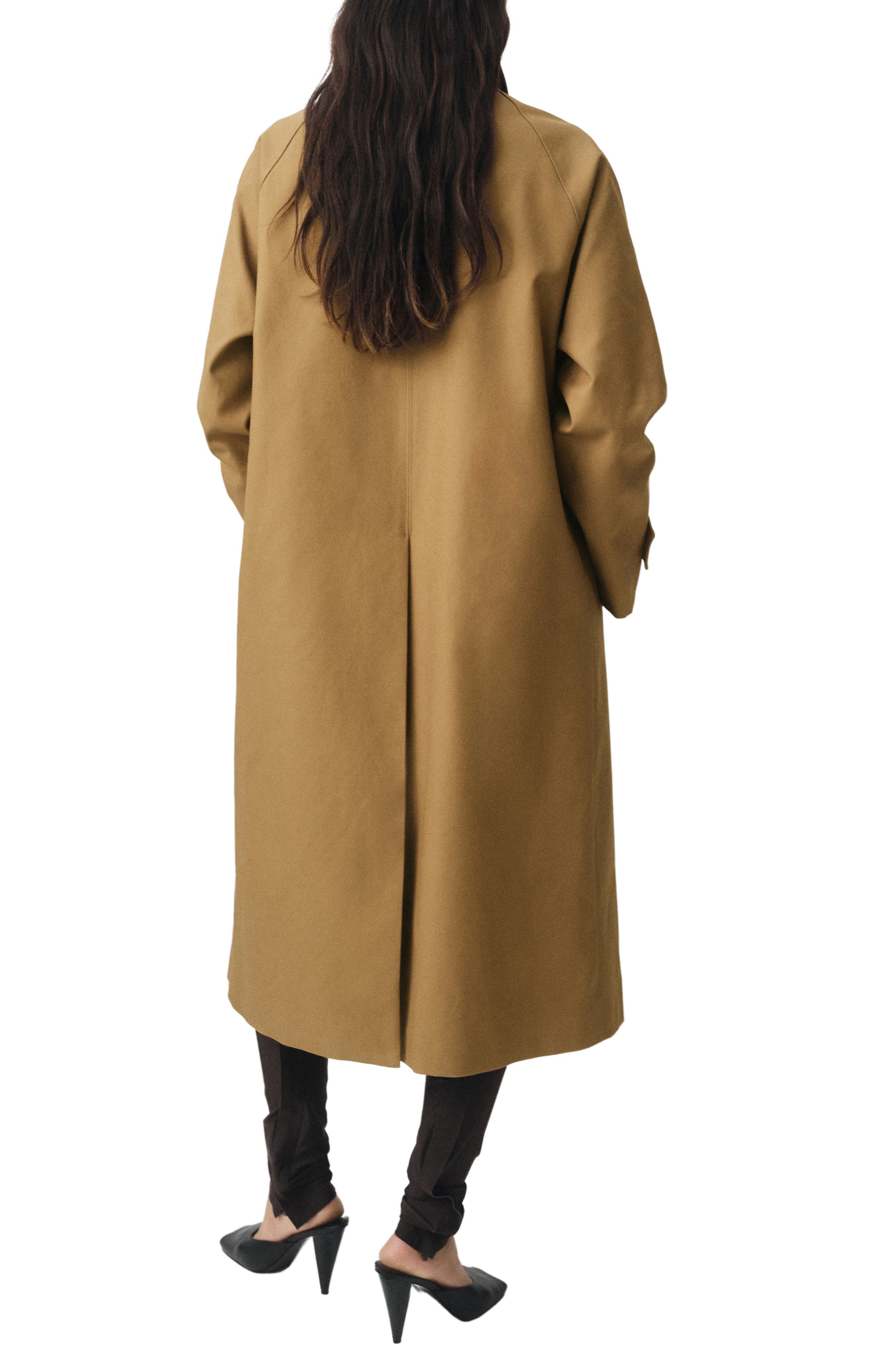 Selection Longline Cotton Trench Coat - image 2