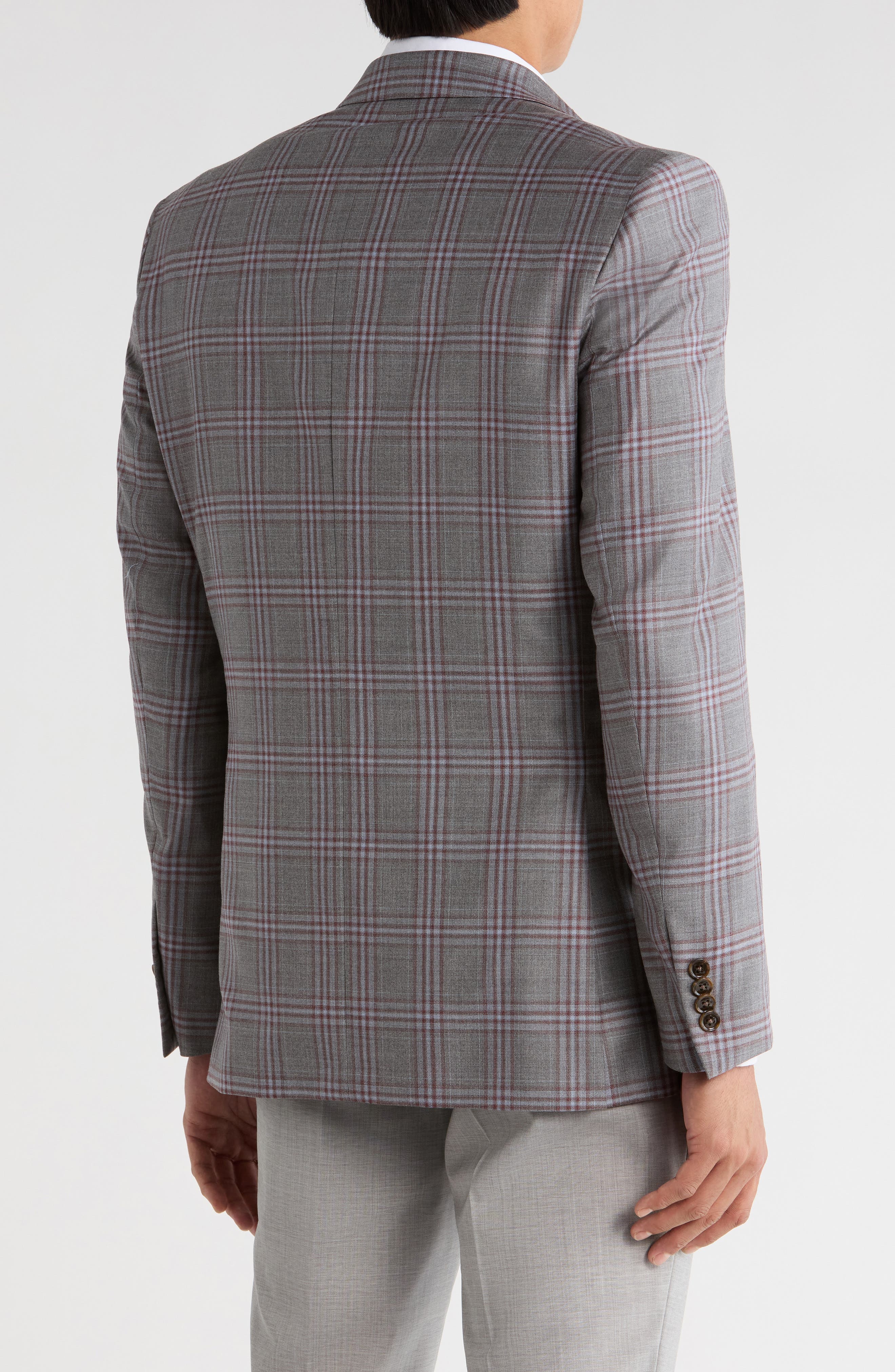 Jarrow Plaid Wool Sport Coat - image 2