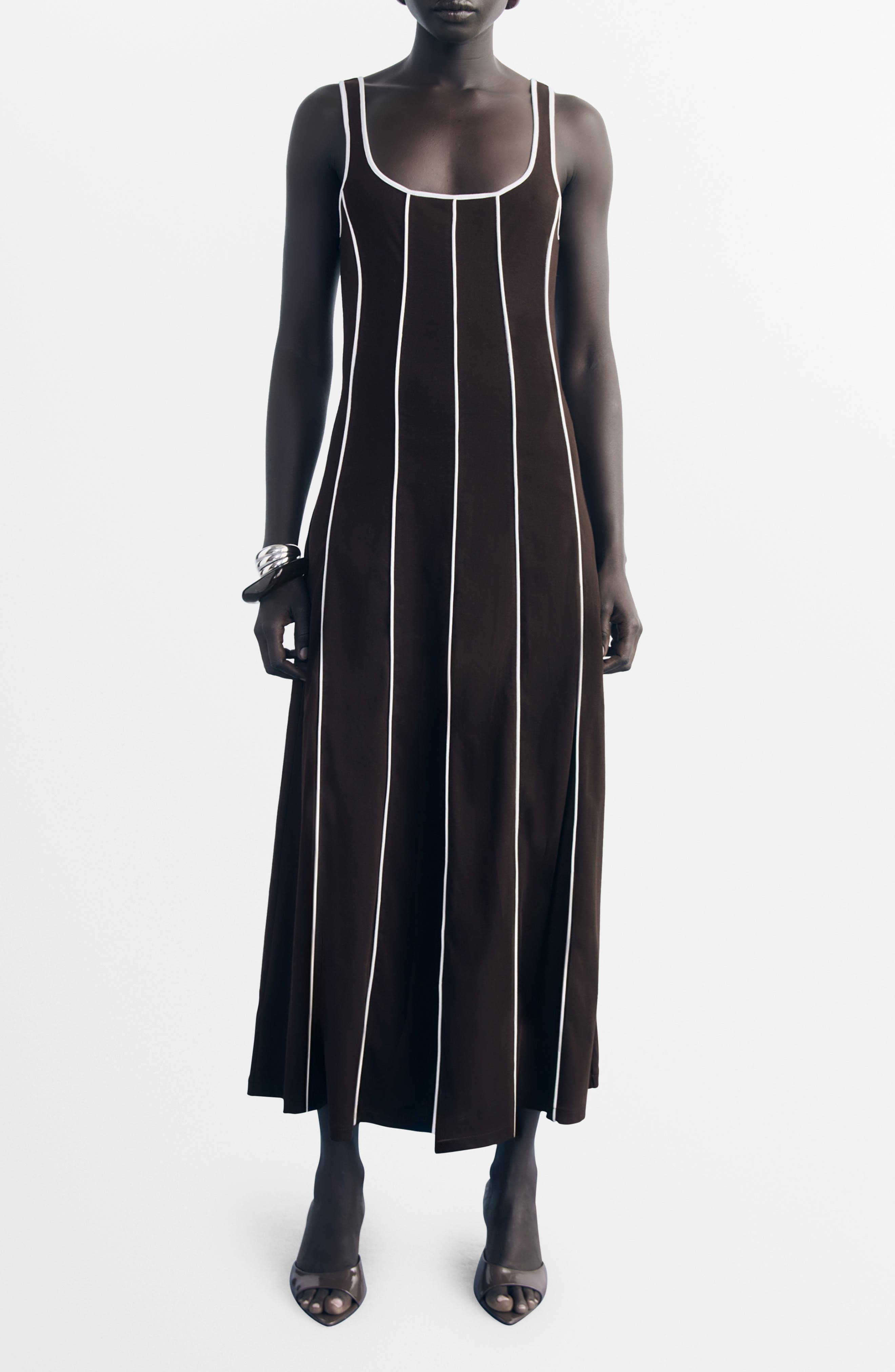 Sleeveless Midi Dress - image 1