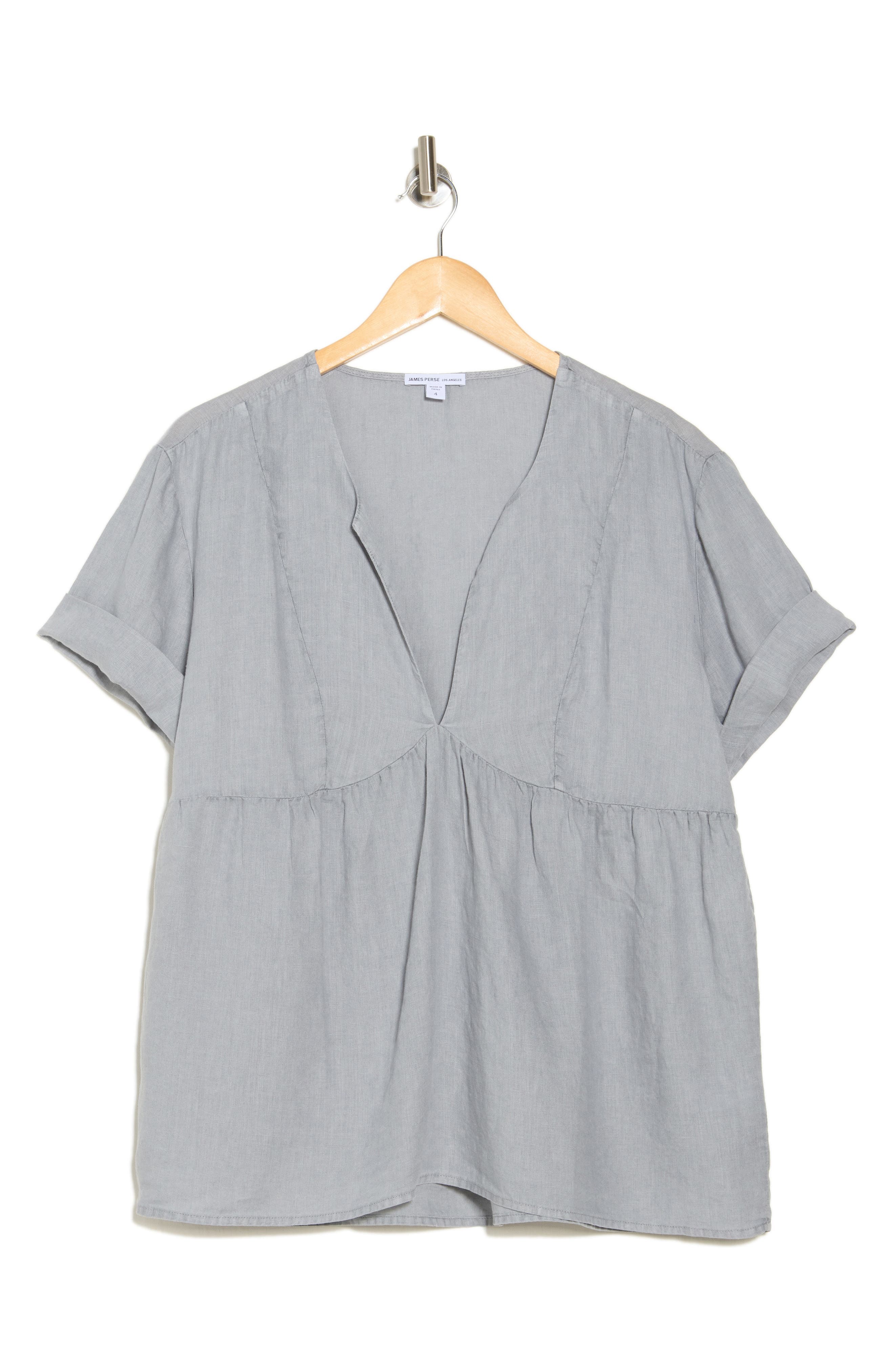 Dolman Sleeve Linen Top - image 1