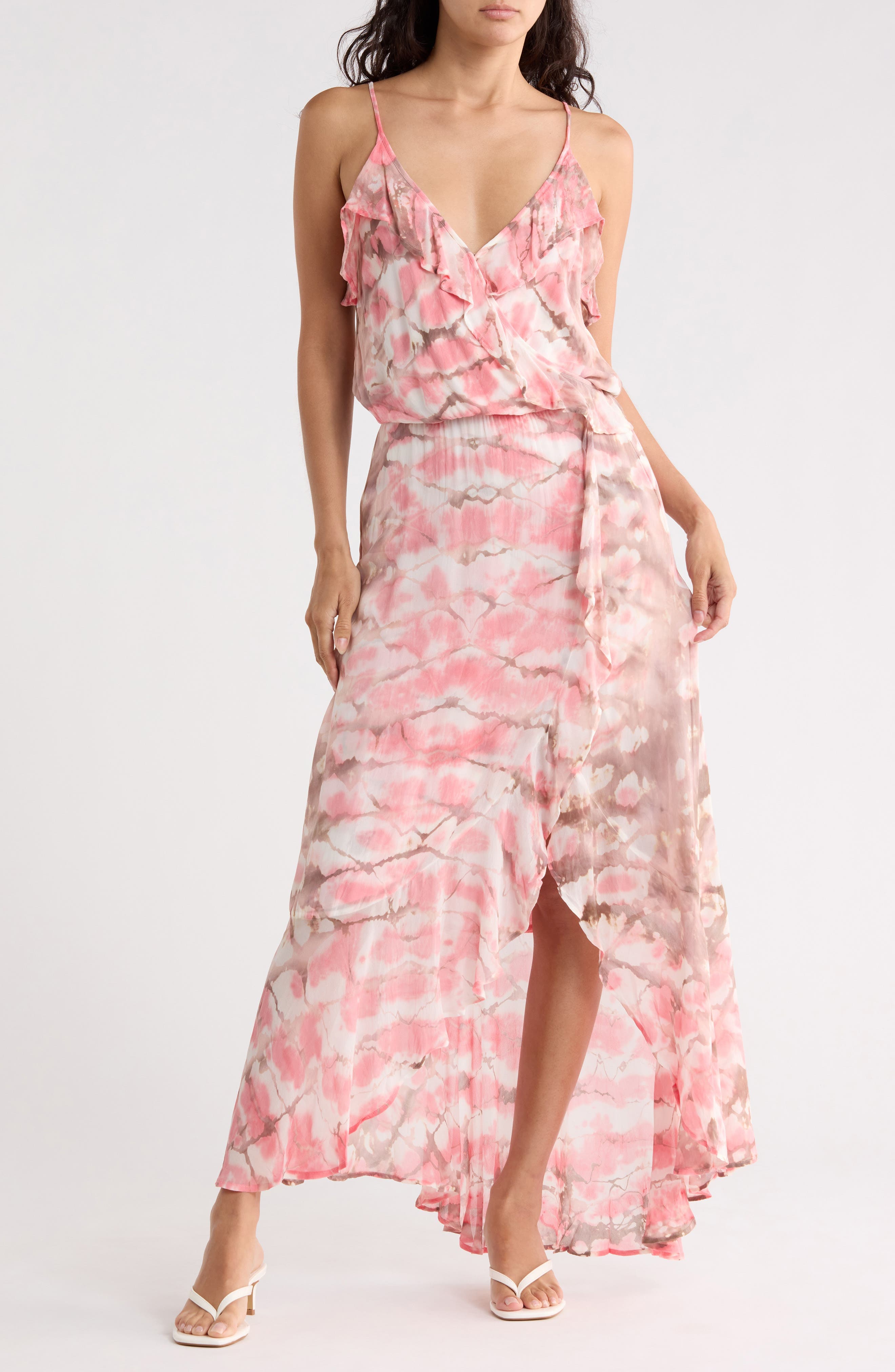 Katelyn Surplice V-Neck Dress - image 1