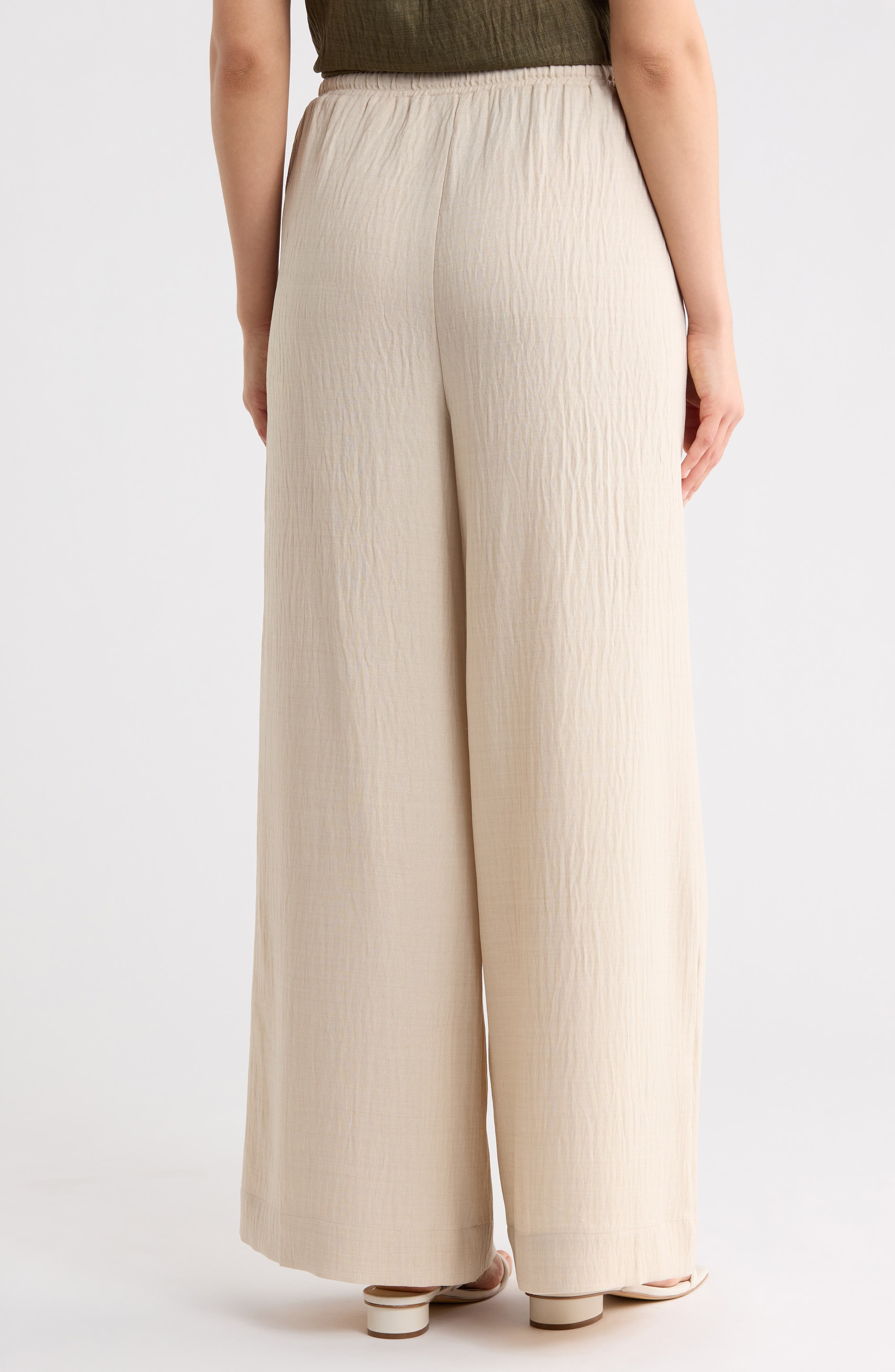 Woven Drawstring Pants - image 2