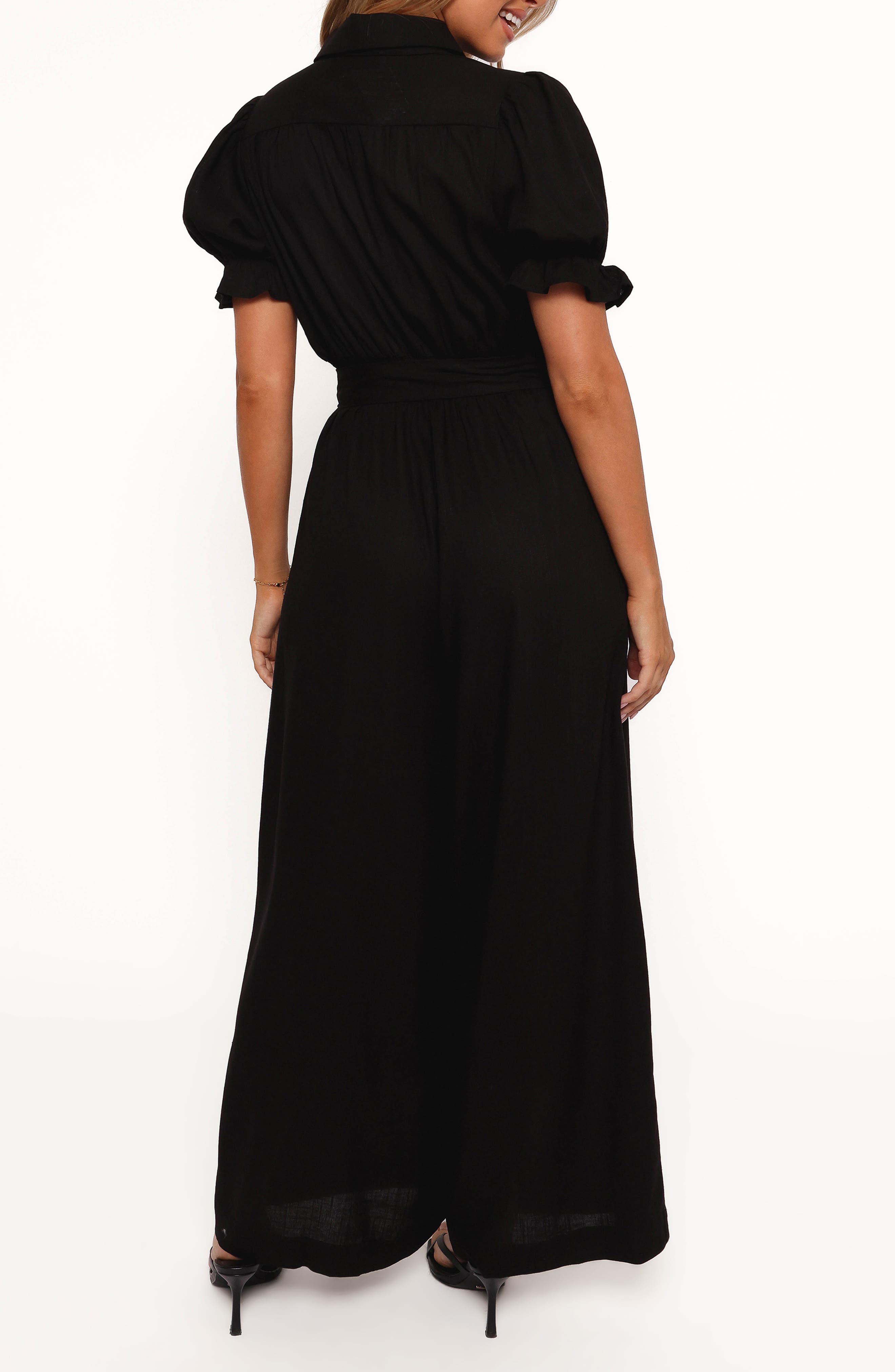 Minnie Short Sleeve Stretch Cotton Jumpsuit - image 2