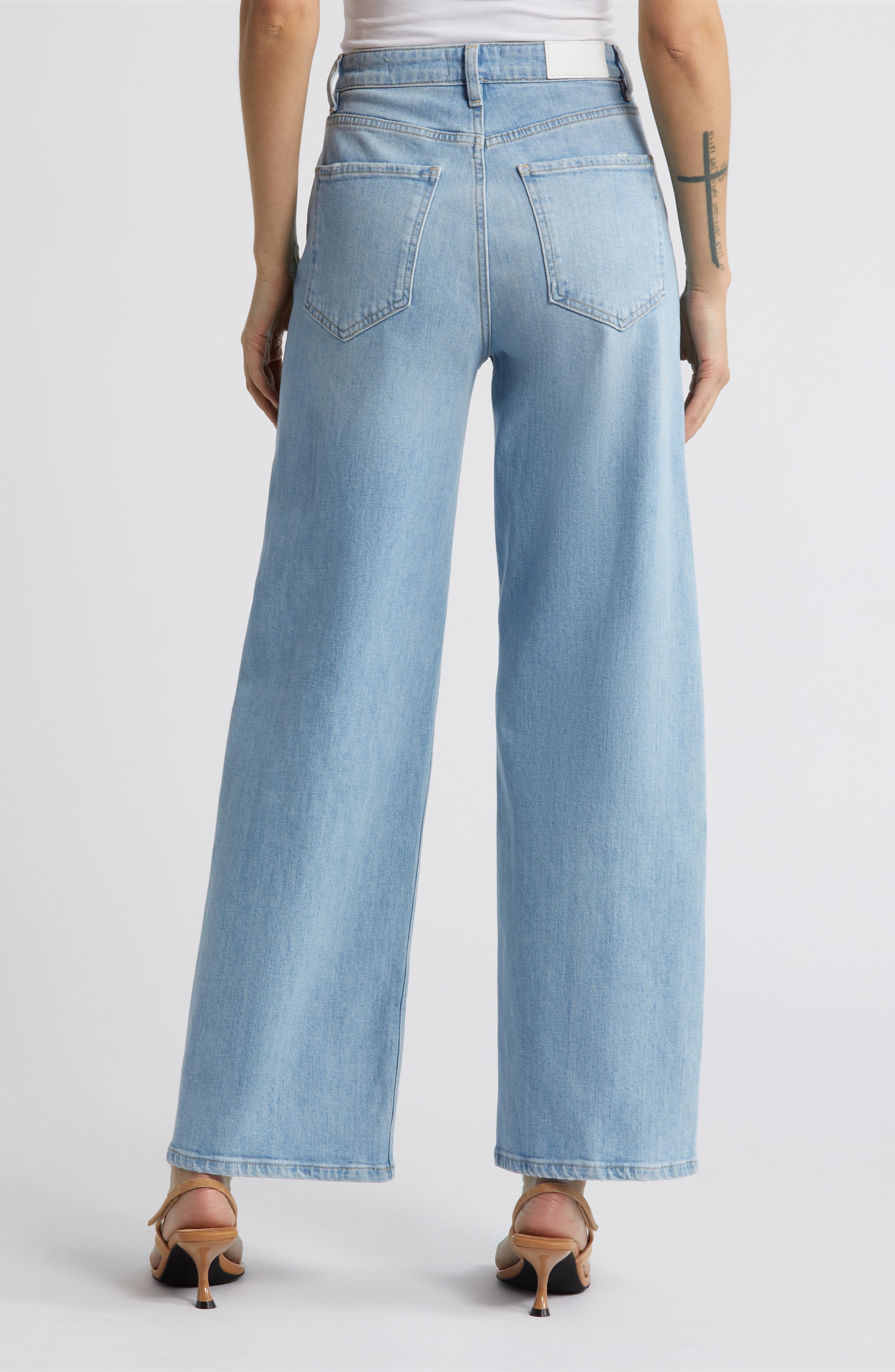 Getty High Waist Wide Leg Jeans - image 2