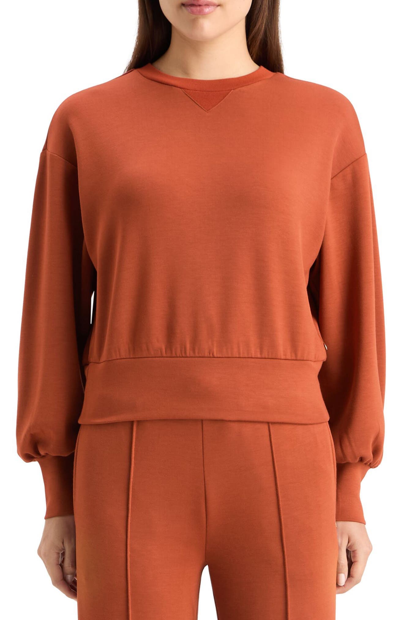 Balloon Sleeve Sweatshirt - image 1