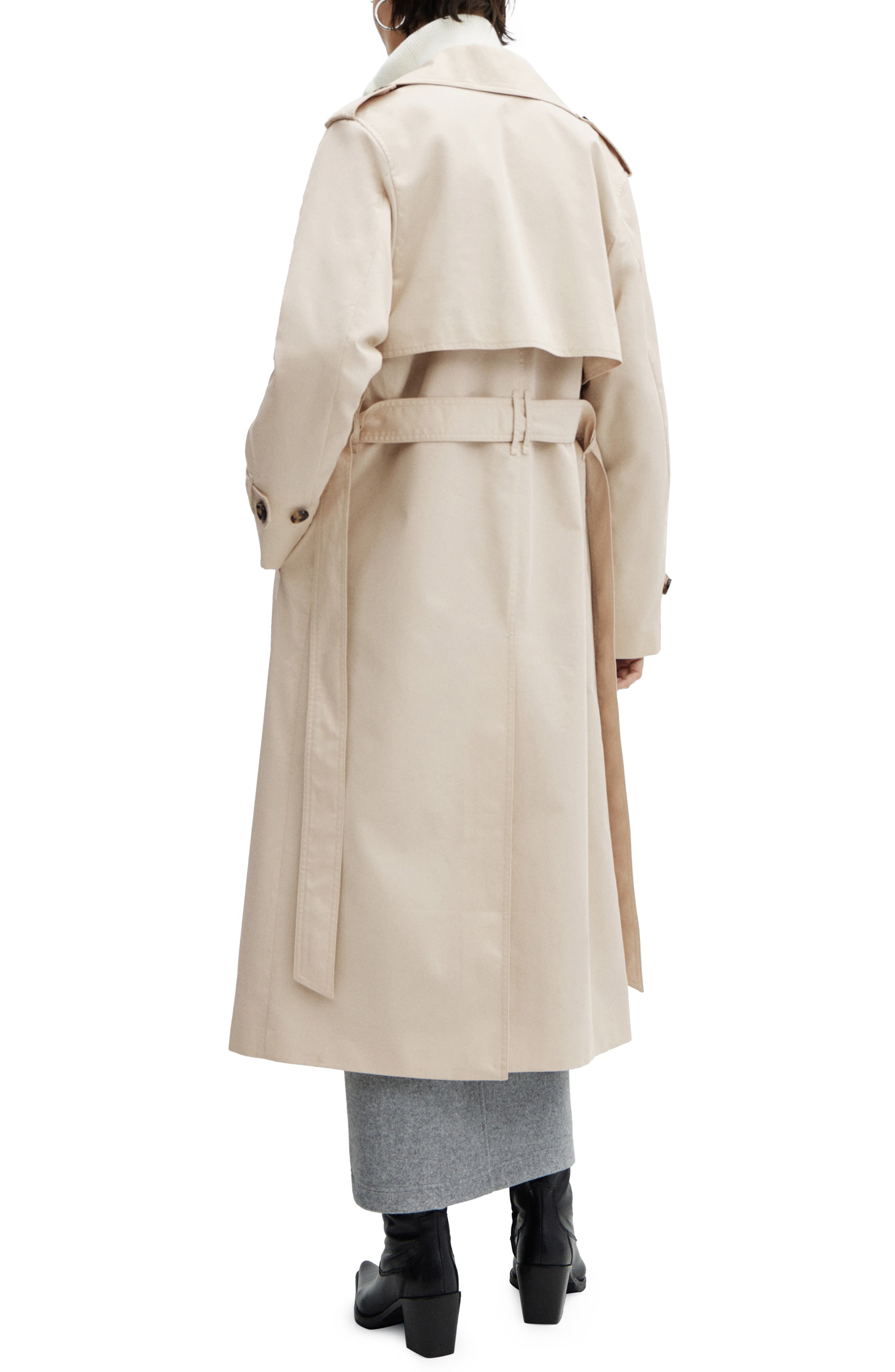 Angela Belted Trench Coat - image 2