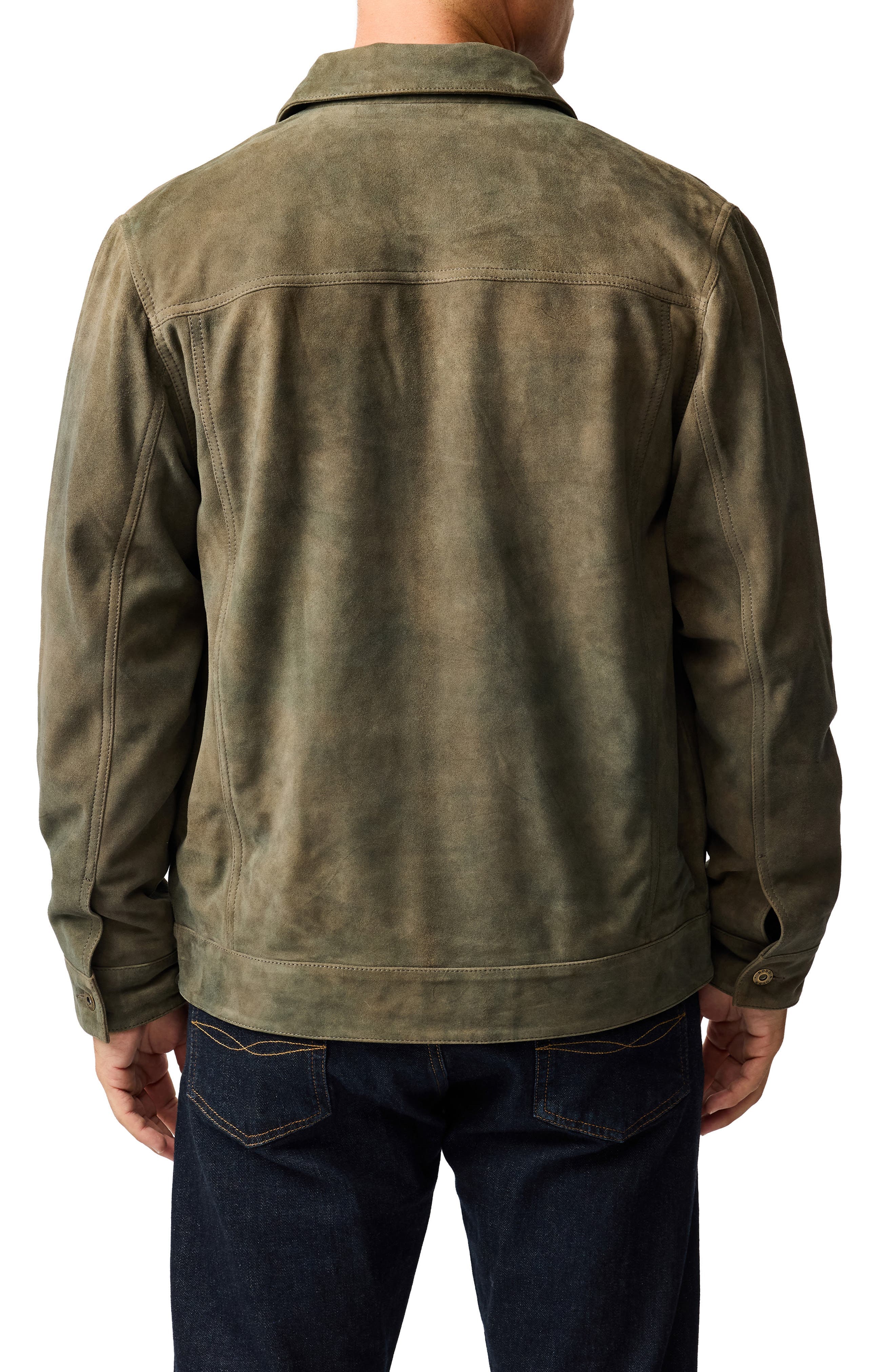 Little River Suede Trucker Jacket - image 2