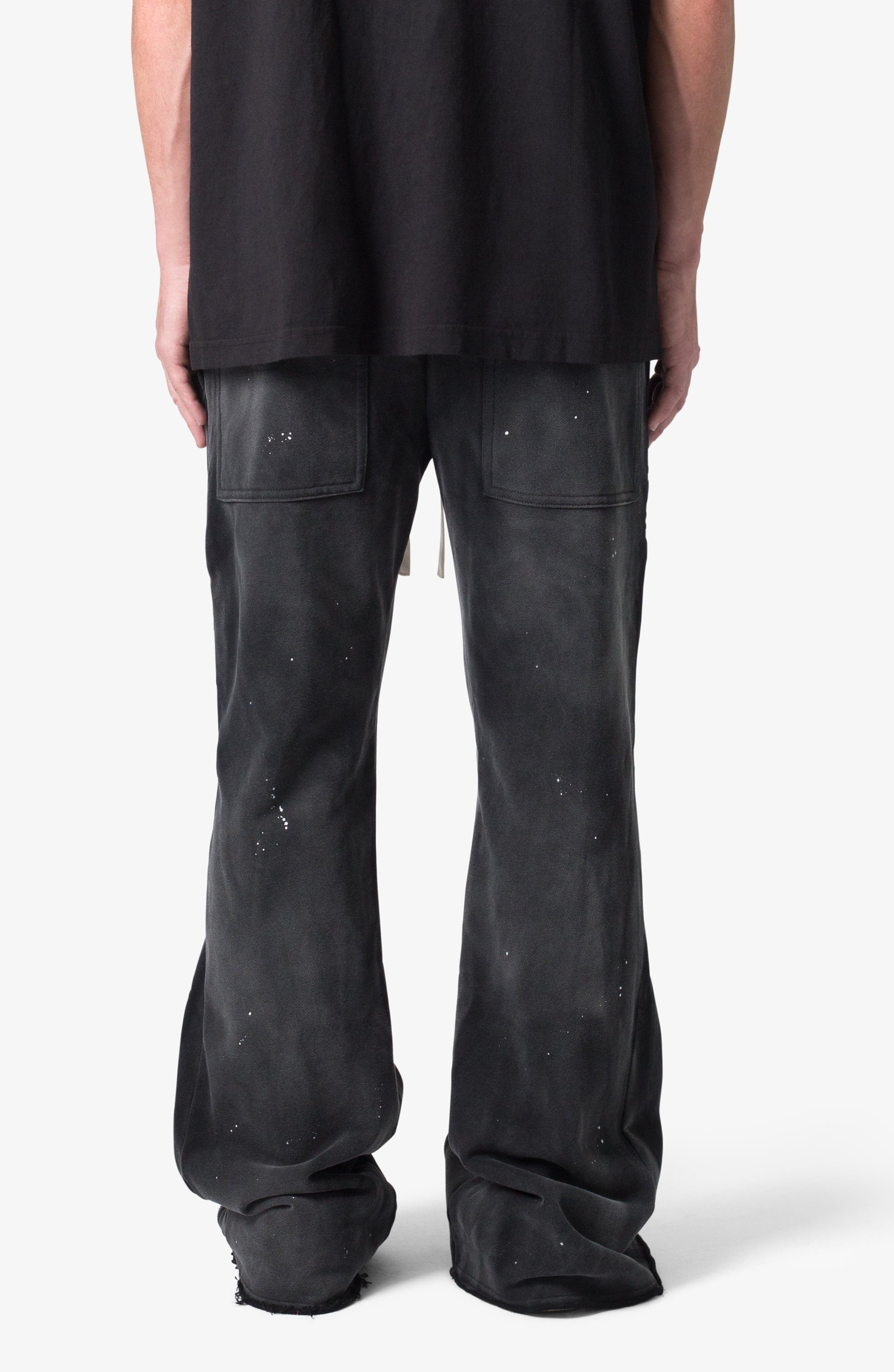 Zip Flare Leg Sweatpants - image 2