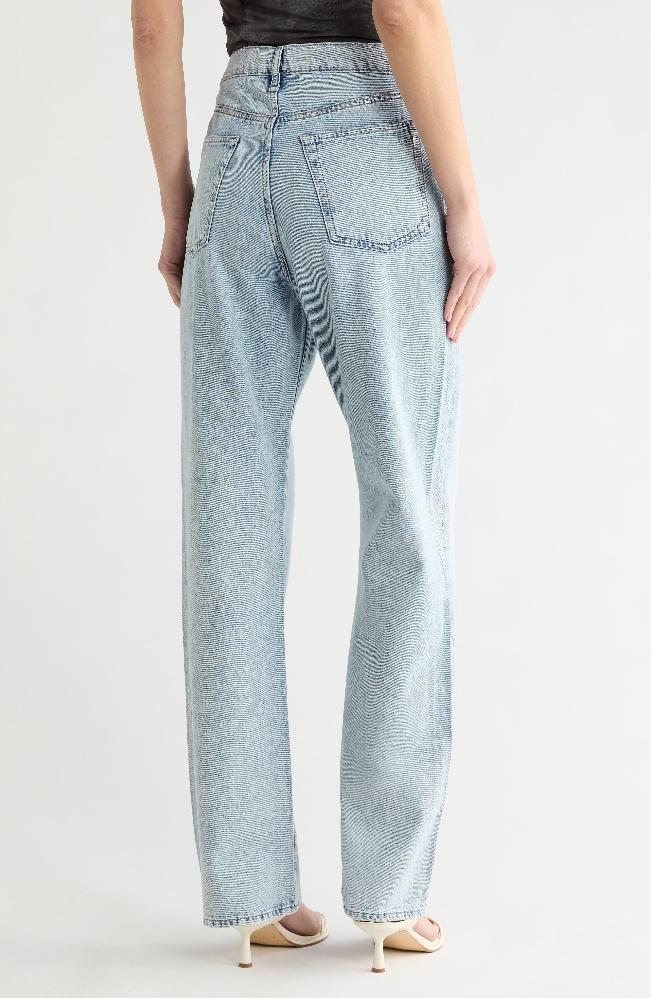 Shannon High Waist Straight Leg Jeans - image 2