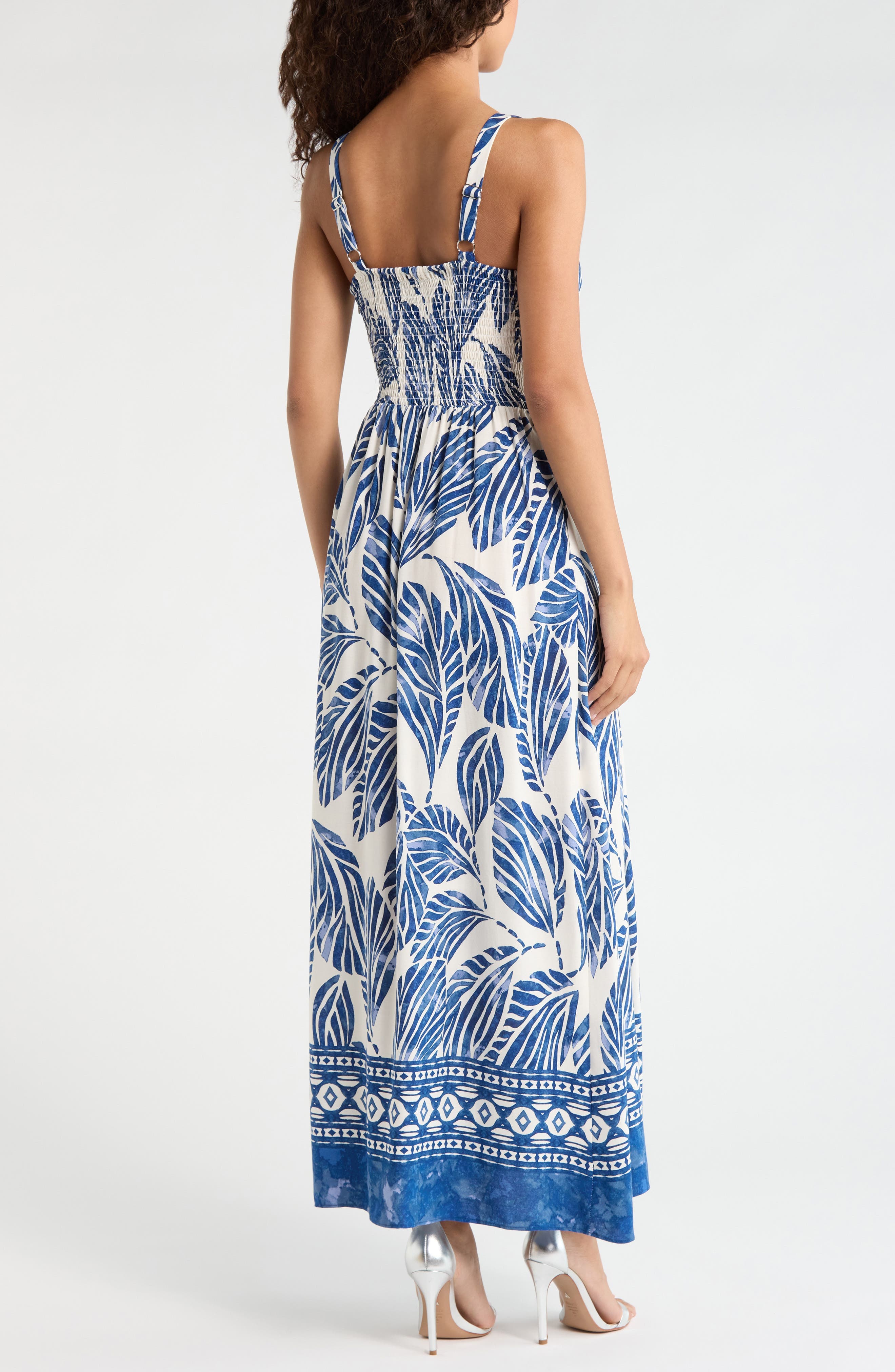Leaf Print Sundress - image 2