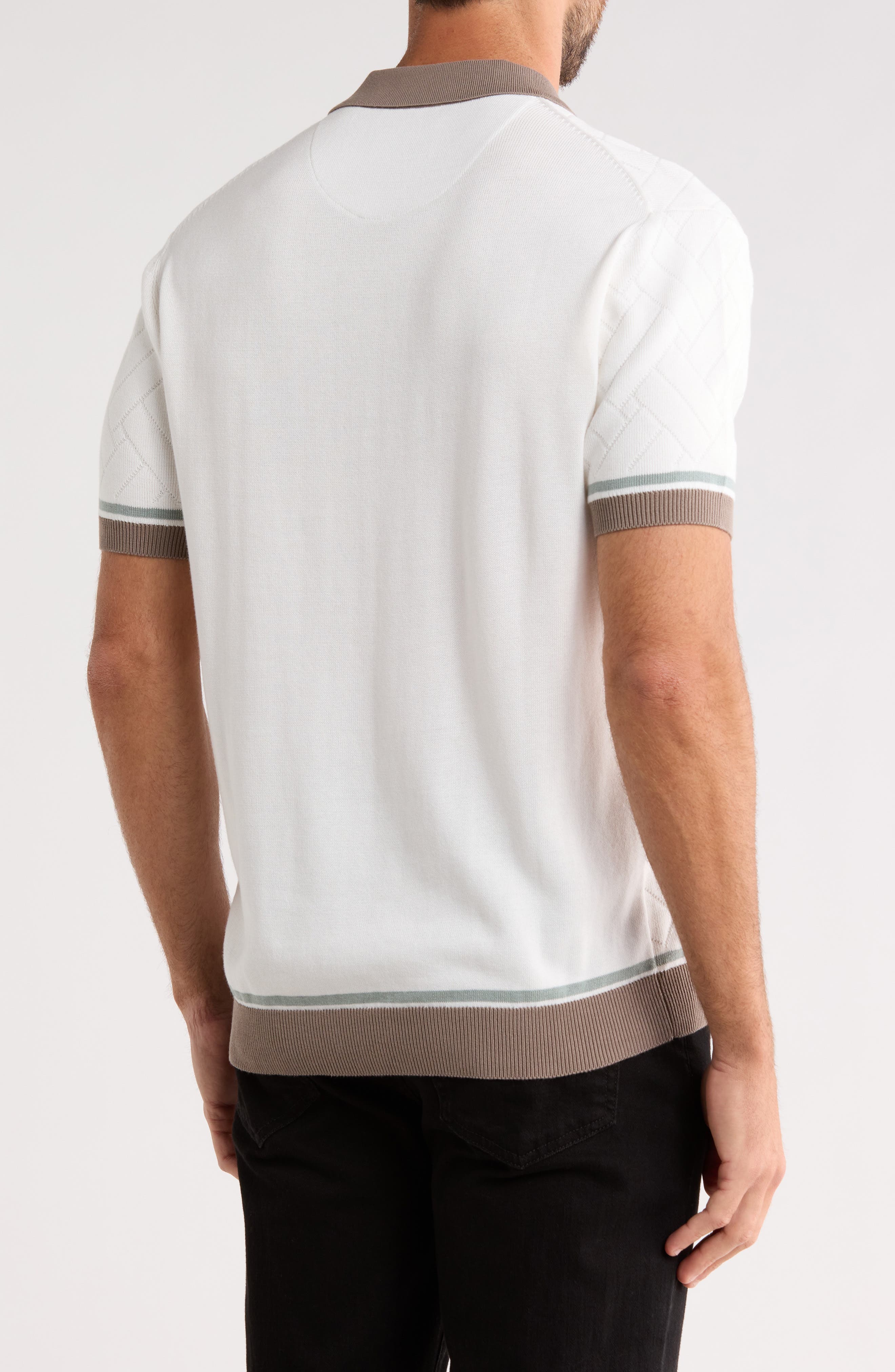 Contrast Trim Polo - image 2