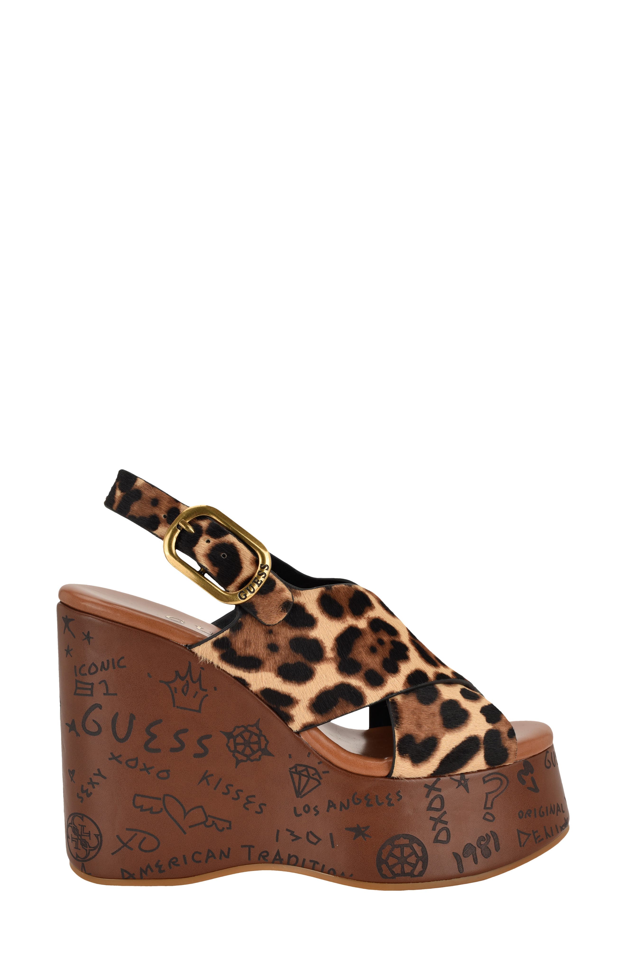 Yarisel Platform Wedge Sandal - image 4