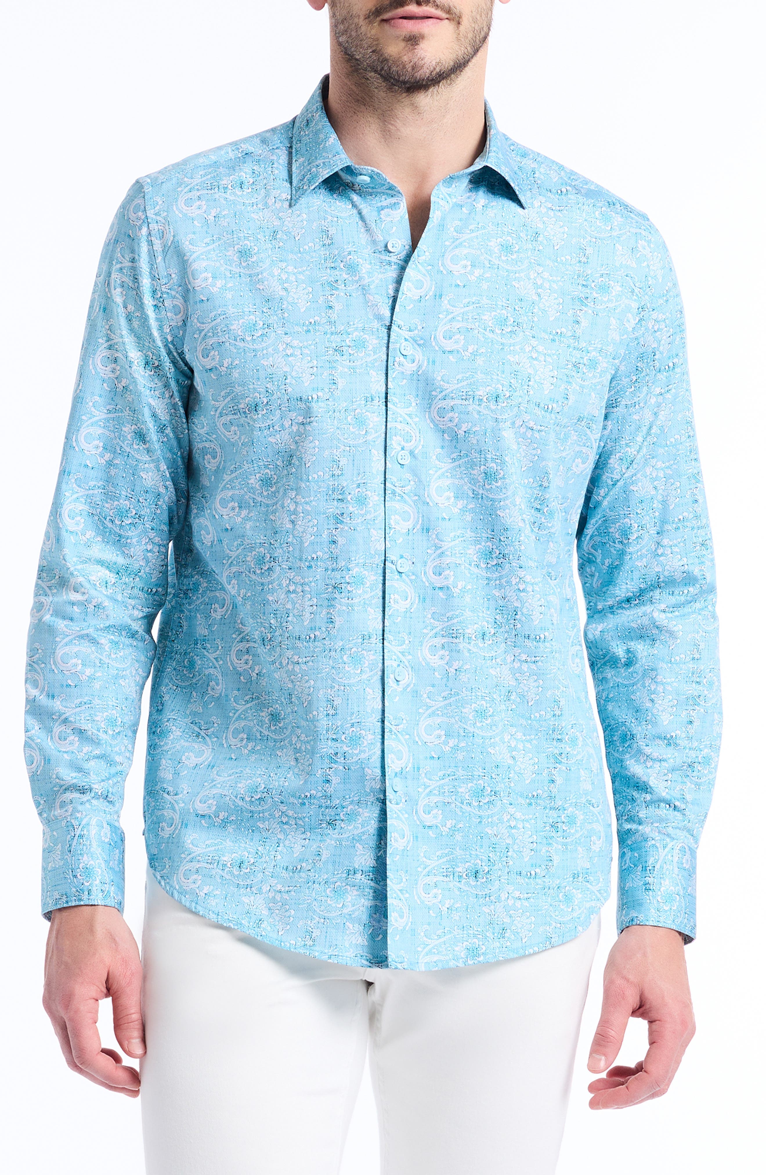 Long Sleeve Button-Up Shirt - image 1
