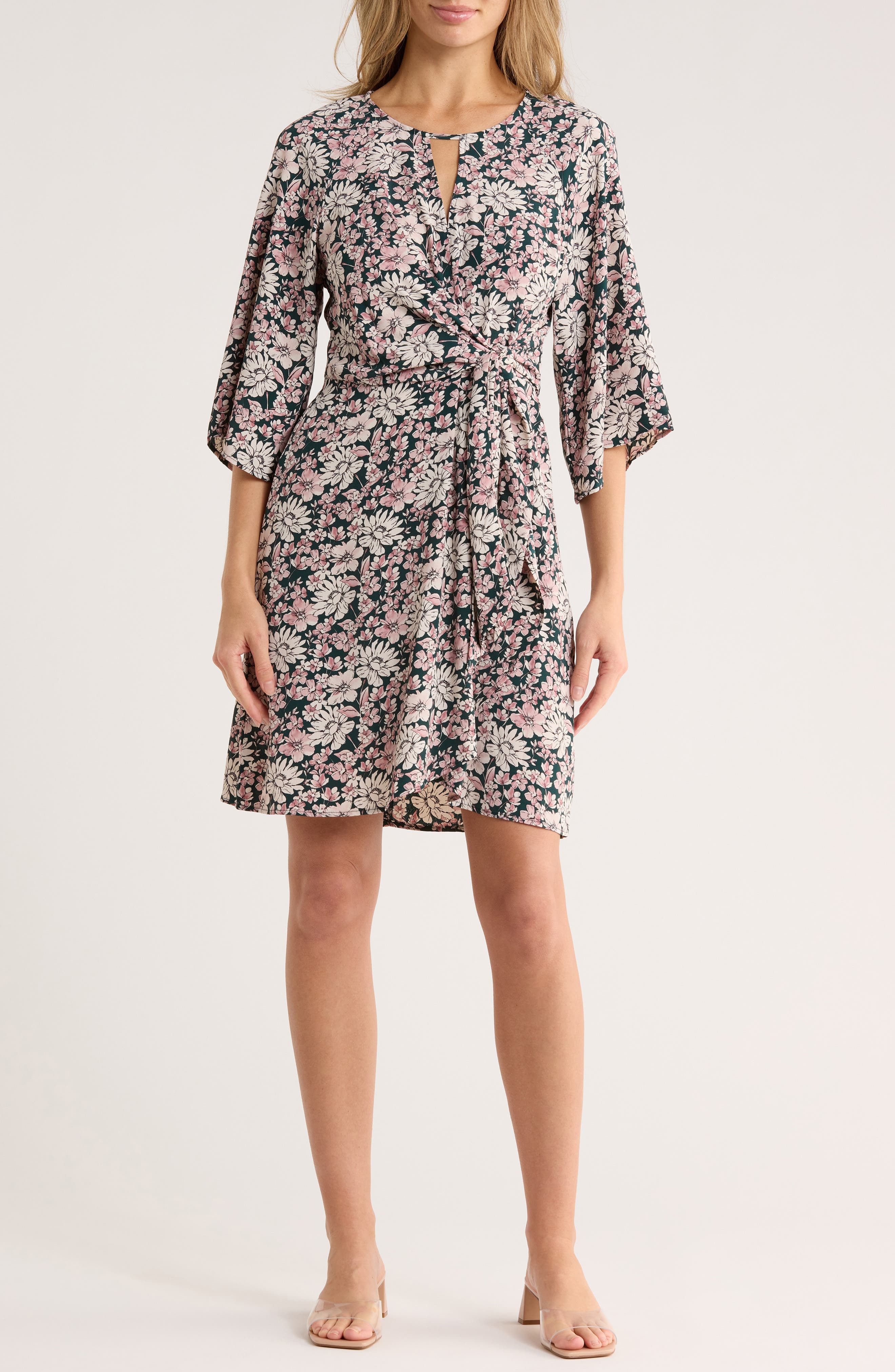 Raglan Sleeve Midi Dress - image 1