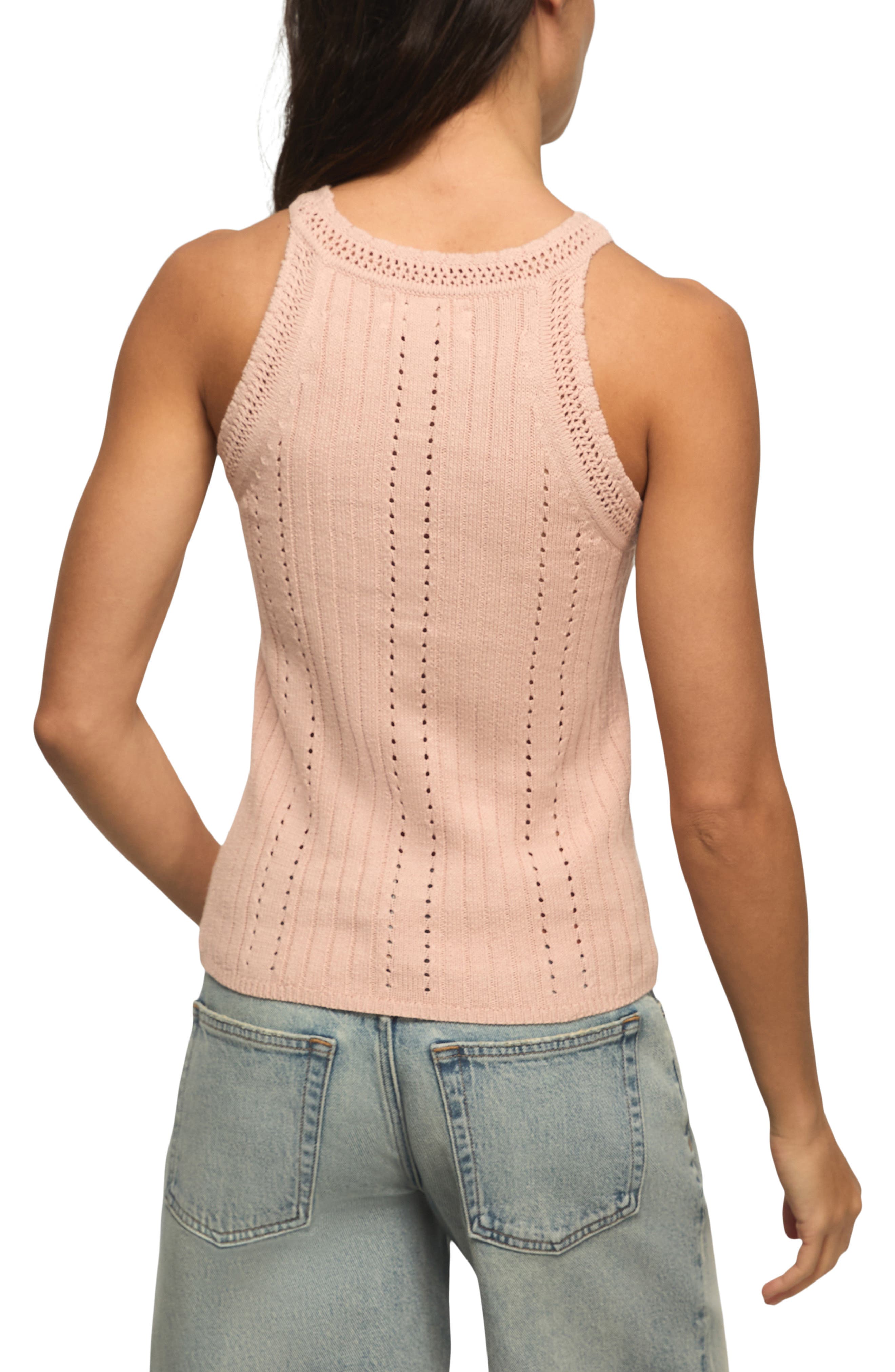 Pointelle Sweater Tank - image 4
