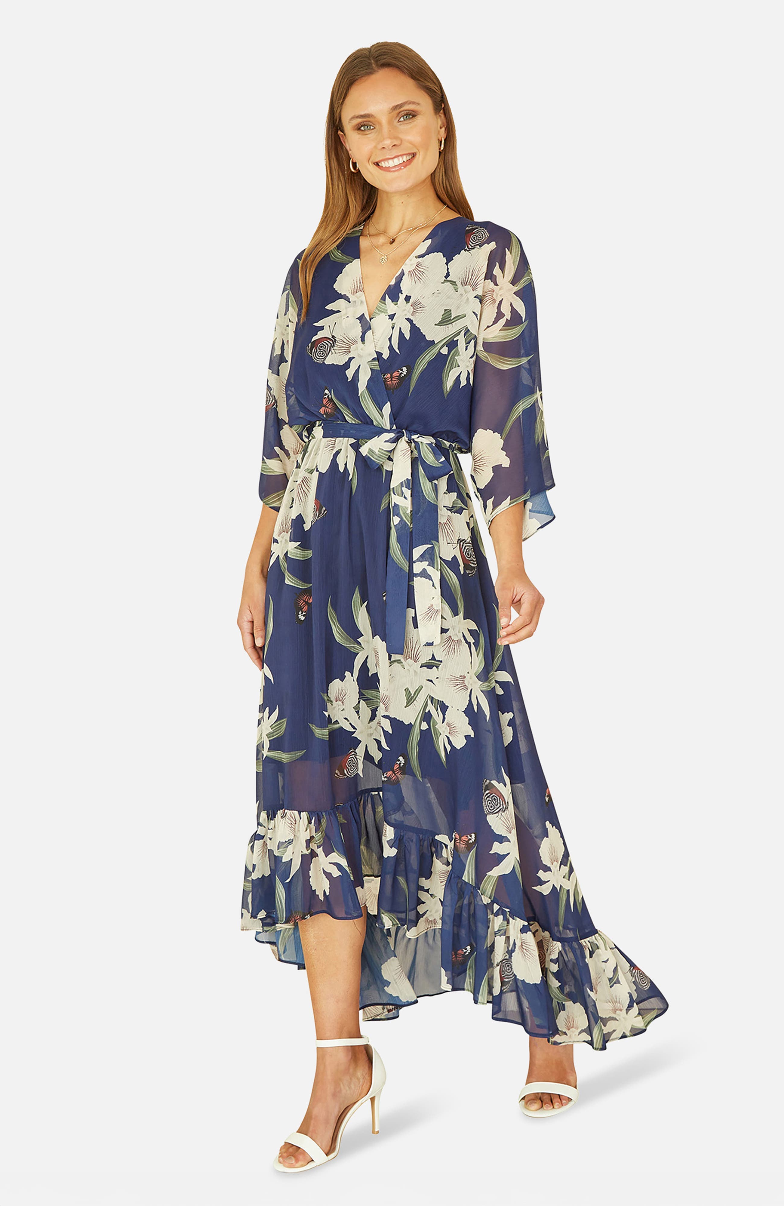 Dip Hem Sleeve Dress - image 5