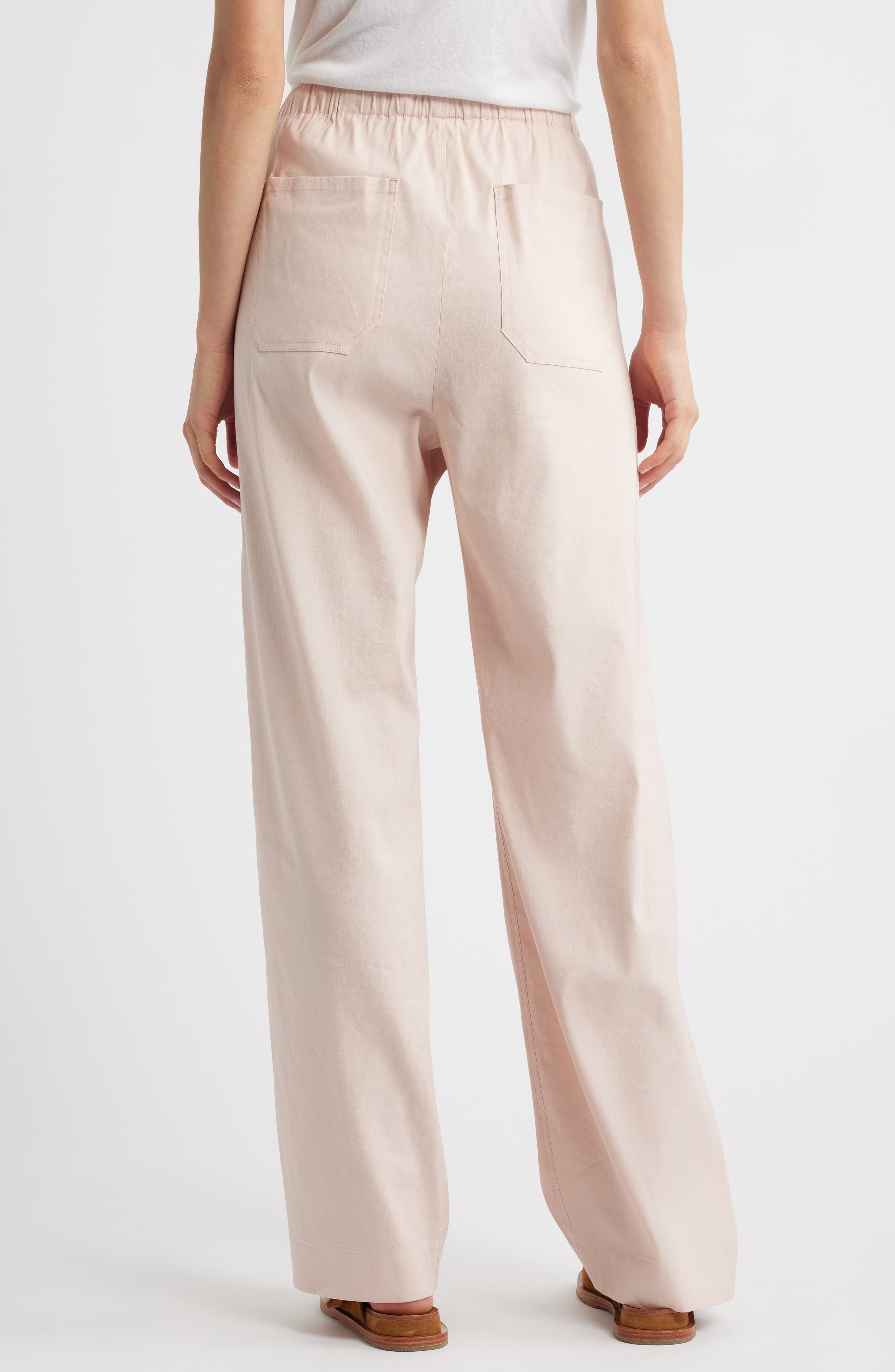 Logan Linen Blend Wide Leg Pants - image 2