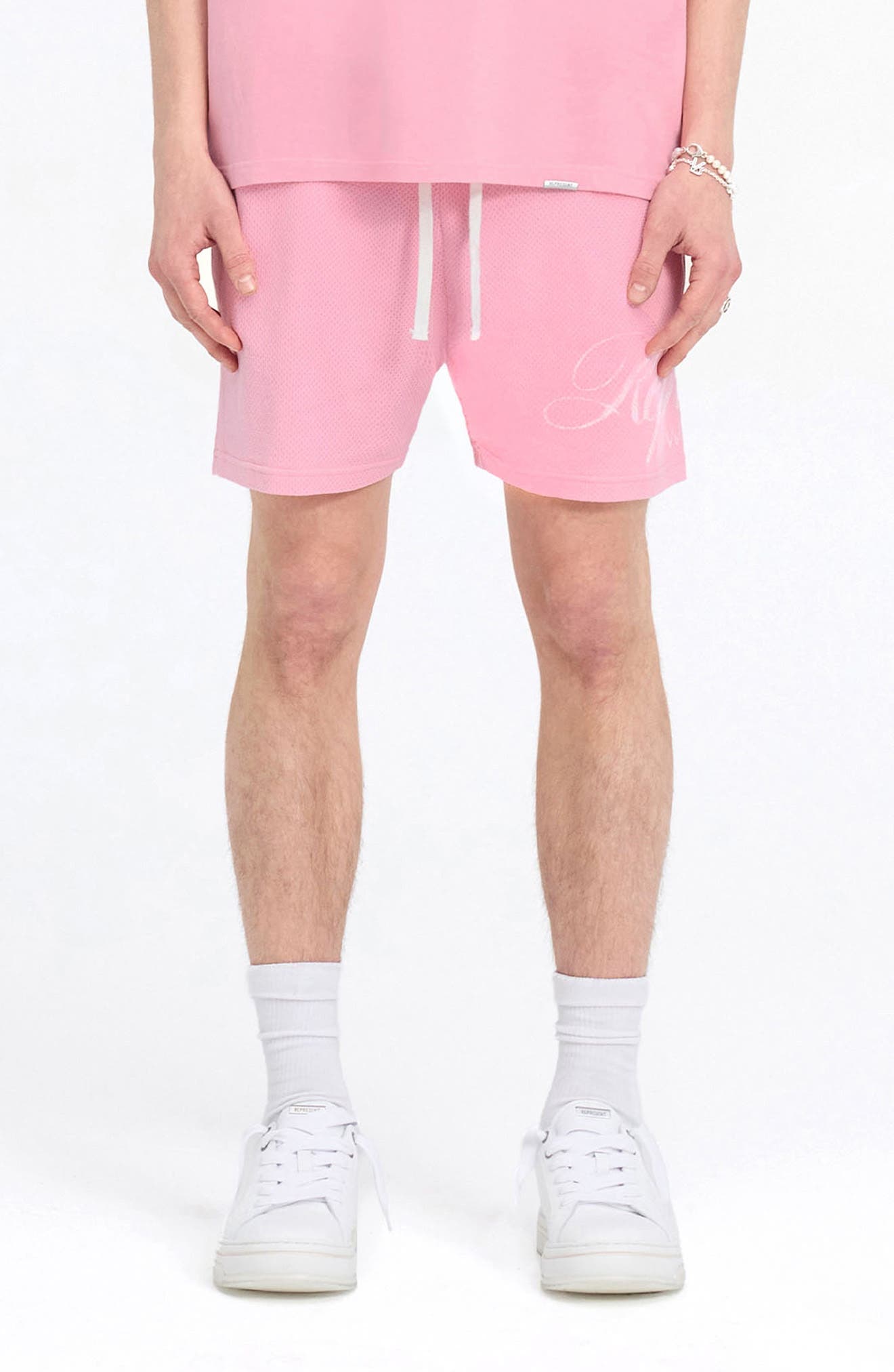 Owners' Club Cotton Mesh Drawstring Shorts - image 1
