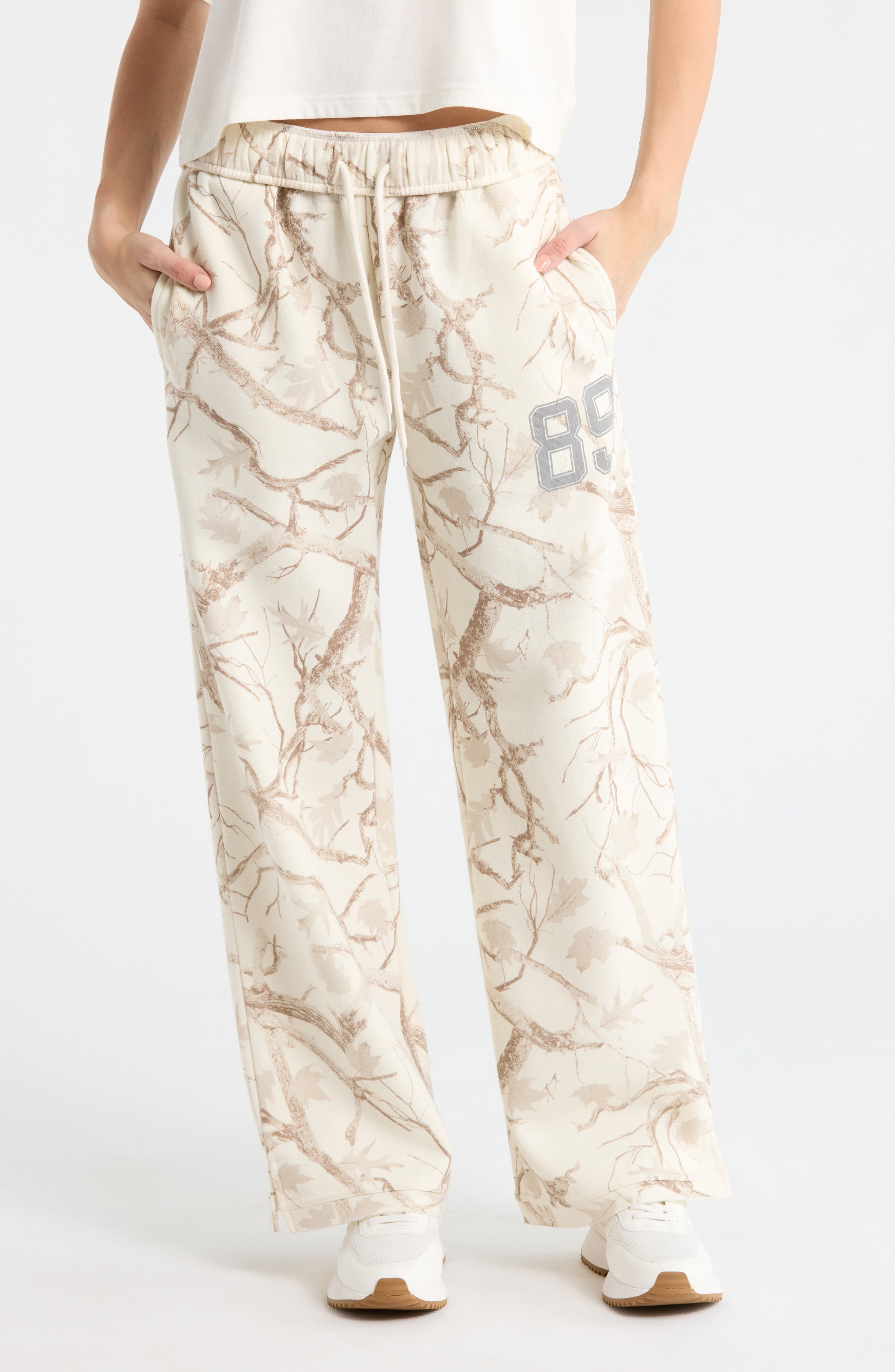 Tree Camo Fleece Pants - image 1