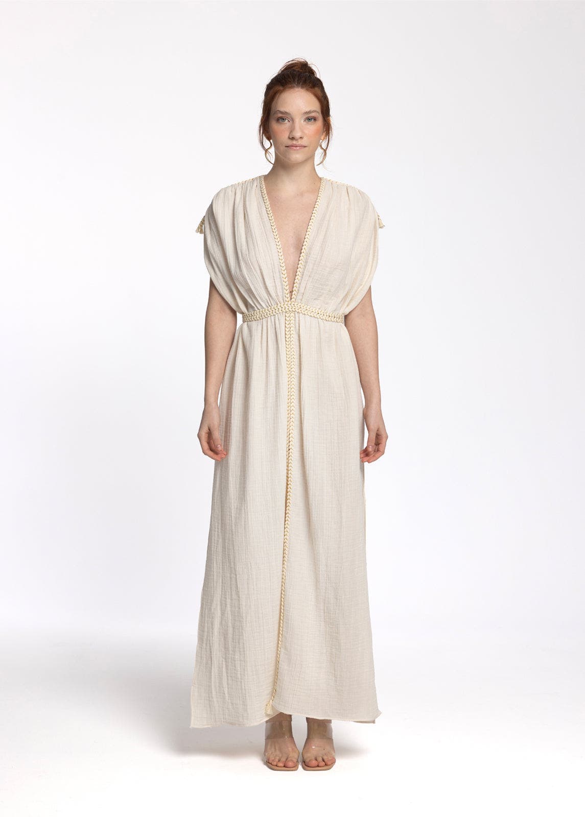 Helen 100% Cotton Maxi Dress - image 2