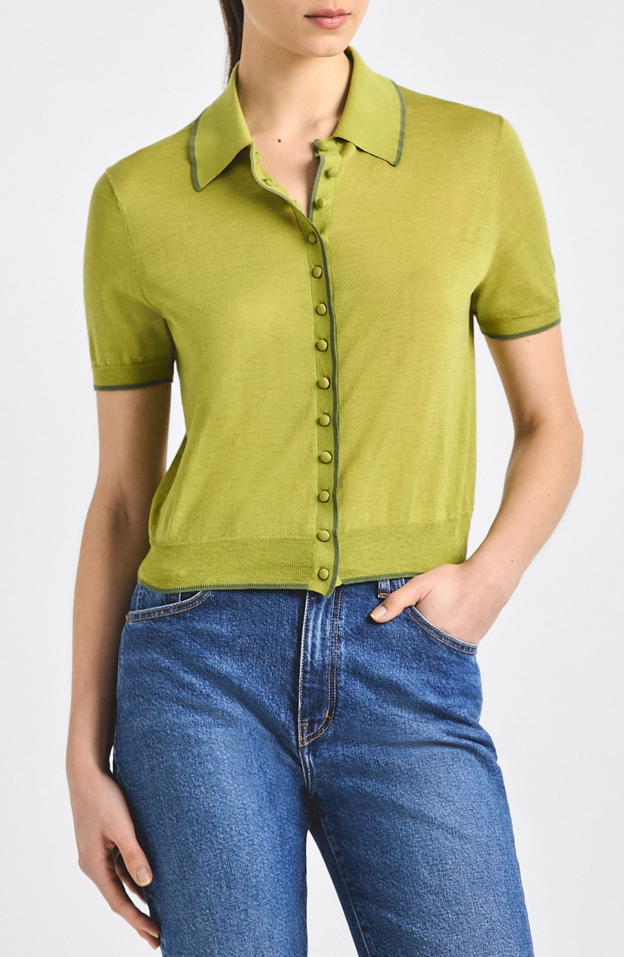 Dorella Silk & Cotton Sweater - image 1