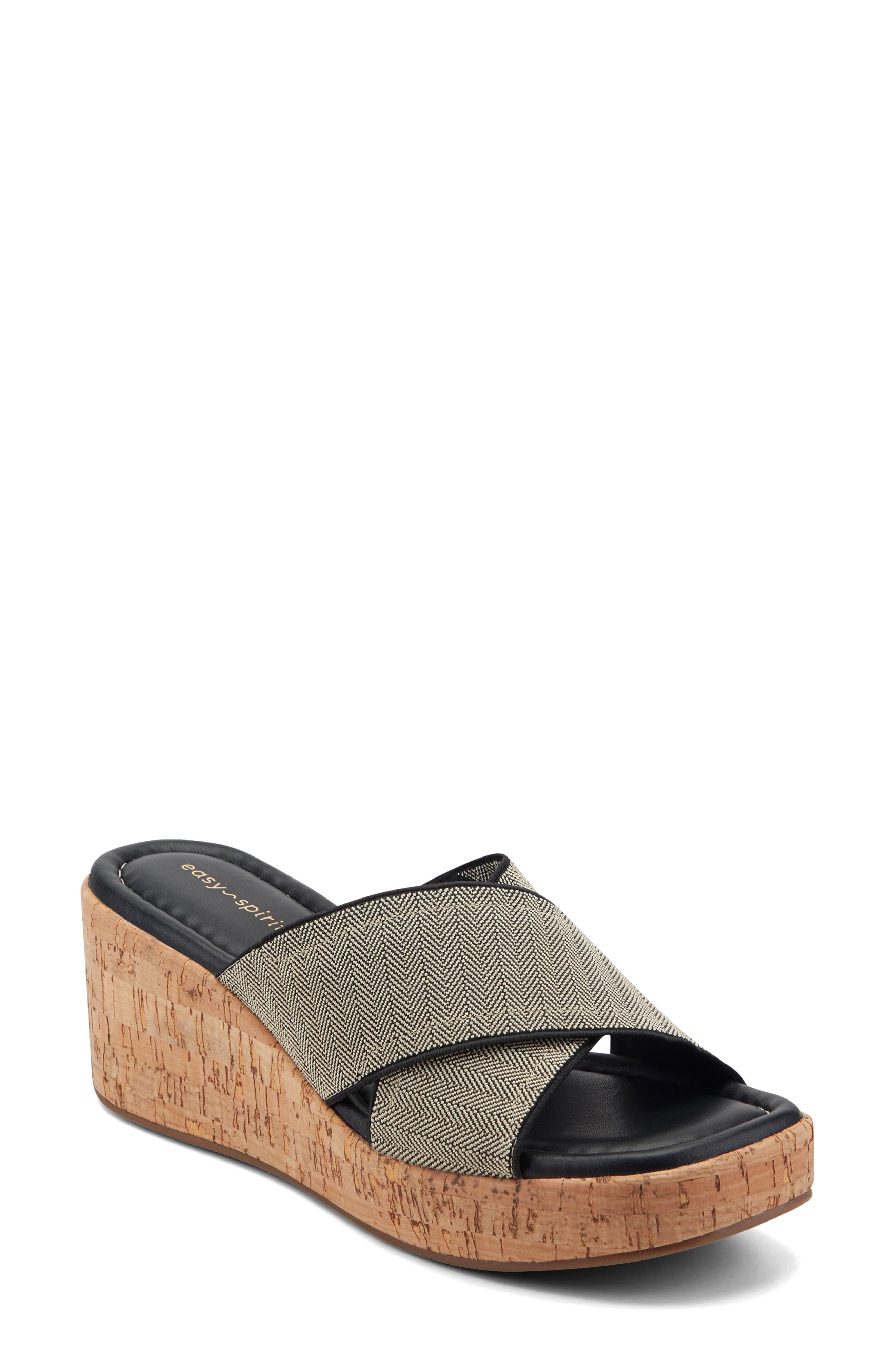 Fawn Wedge Slide Sandal - Wide Width Available - image 1