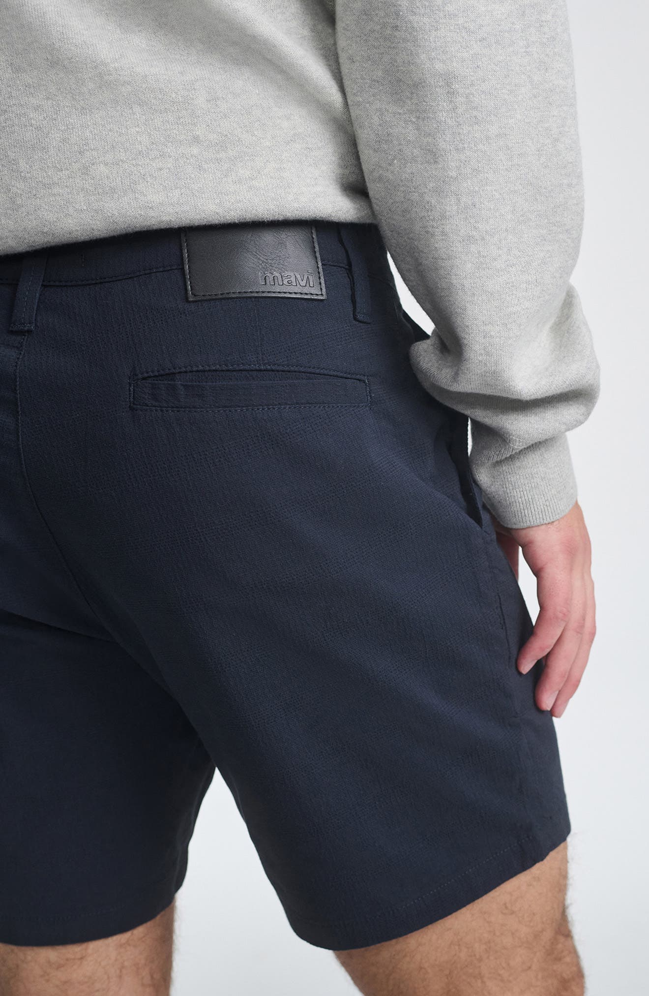 Nate Flat Front Seersucker Shorts - image 2