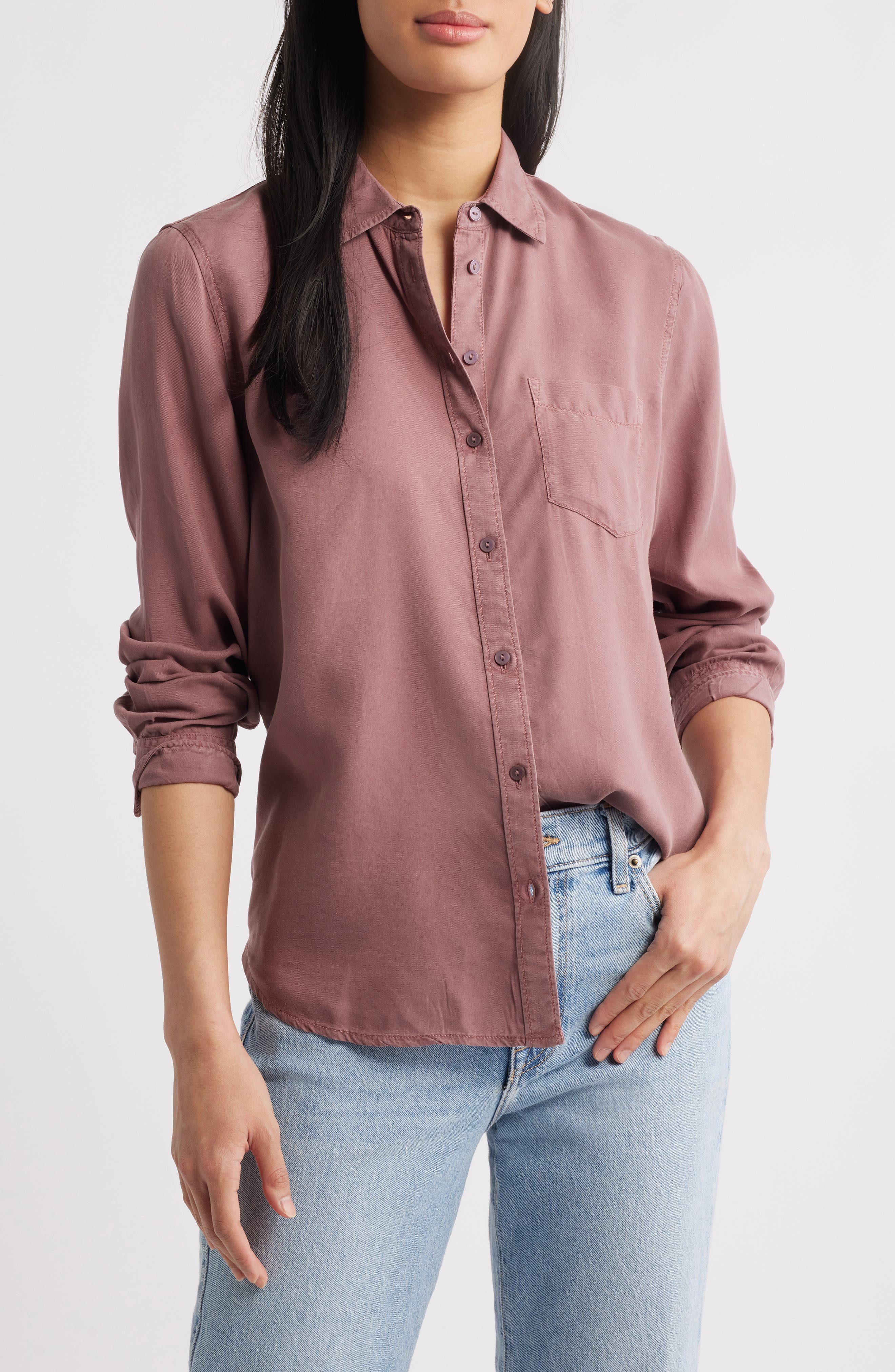 Pocket Button-Up Shirt - image 1