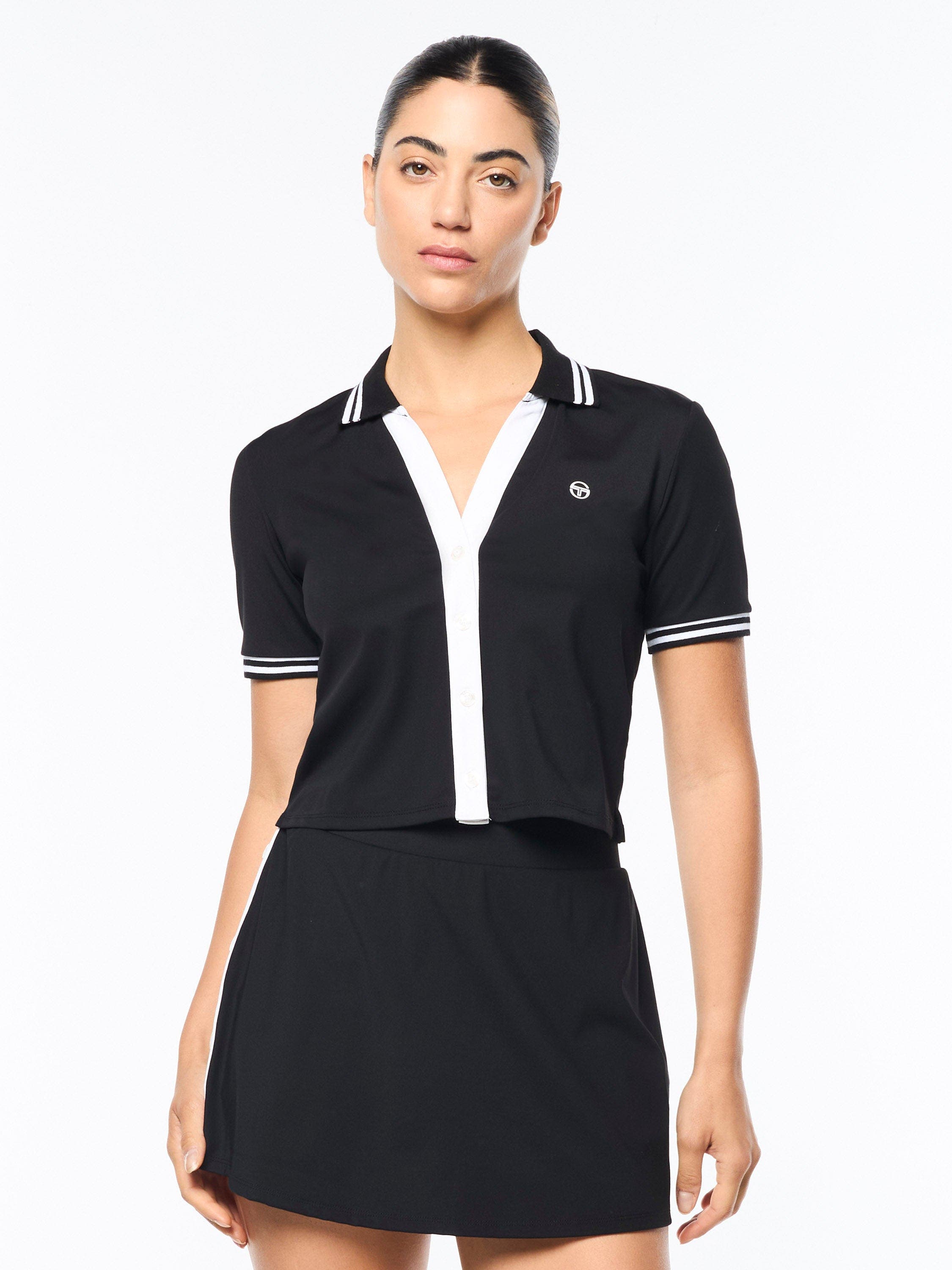 Idalia Cropped Polo - image 1