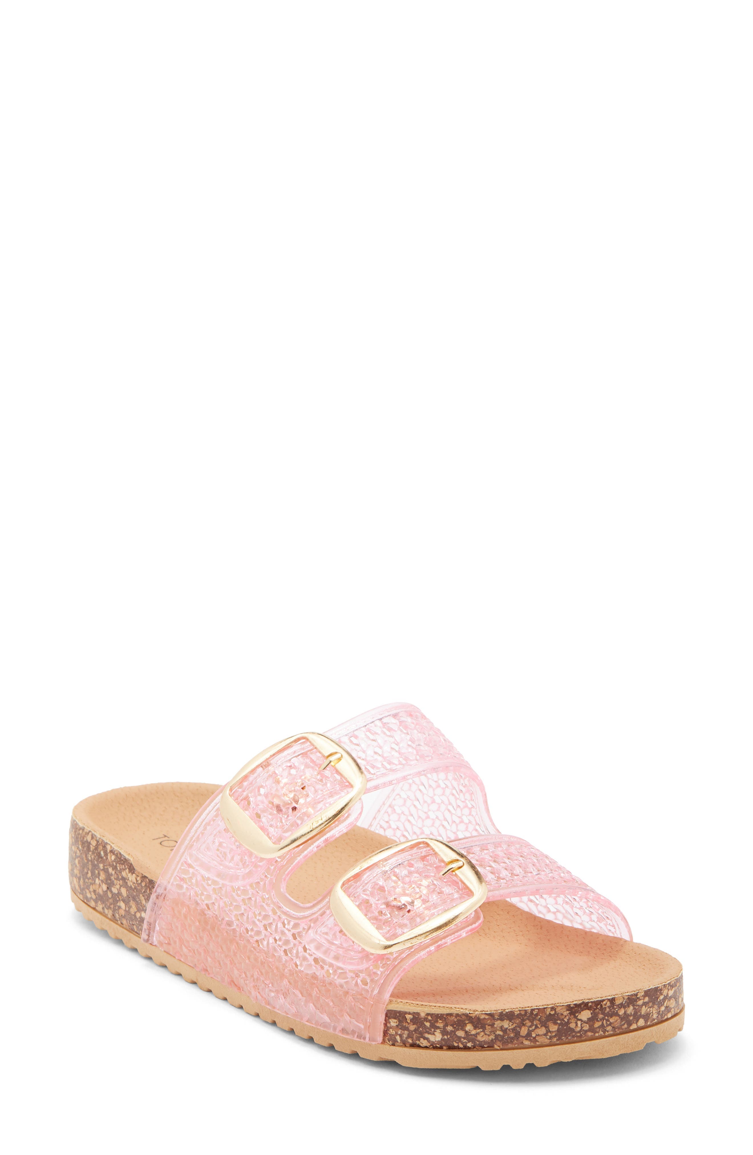 Seattle Clear Double Strap Slide Sandal - image 5