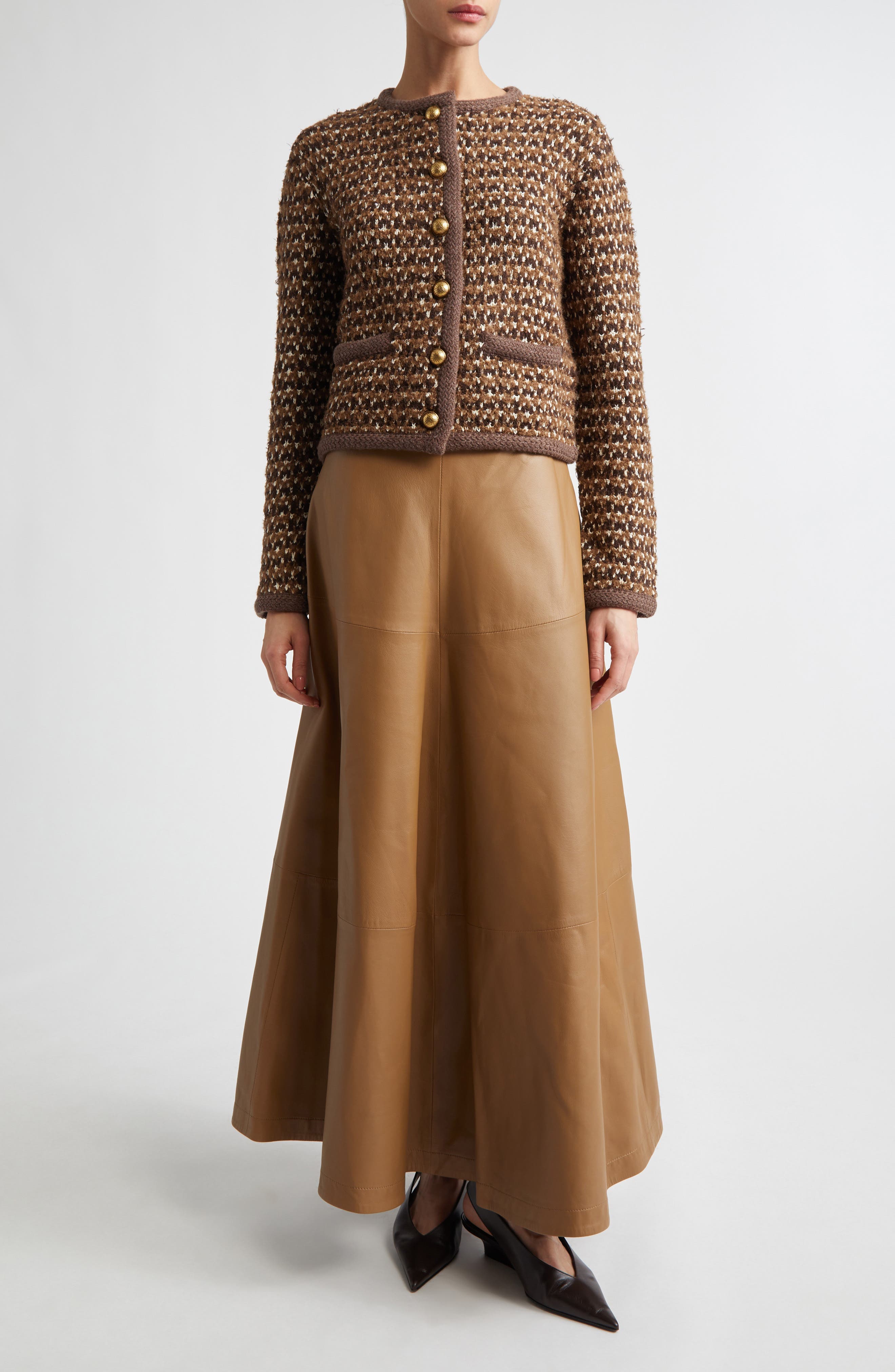 Conroy Wool Blend Tweed Jacket - image 2